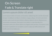 Animate Elements On Scroll & Mouse Hover - jQuery dom-animation