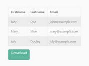 Table To Excel (XSL) Converter - jQuery tableToExcel.js