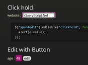 Tiny Edit In Place Plugin - jQuery Editable