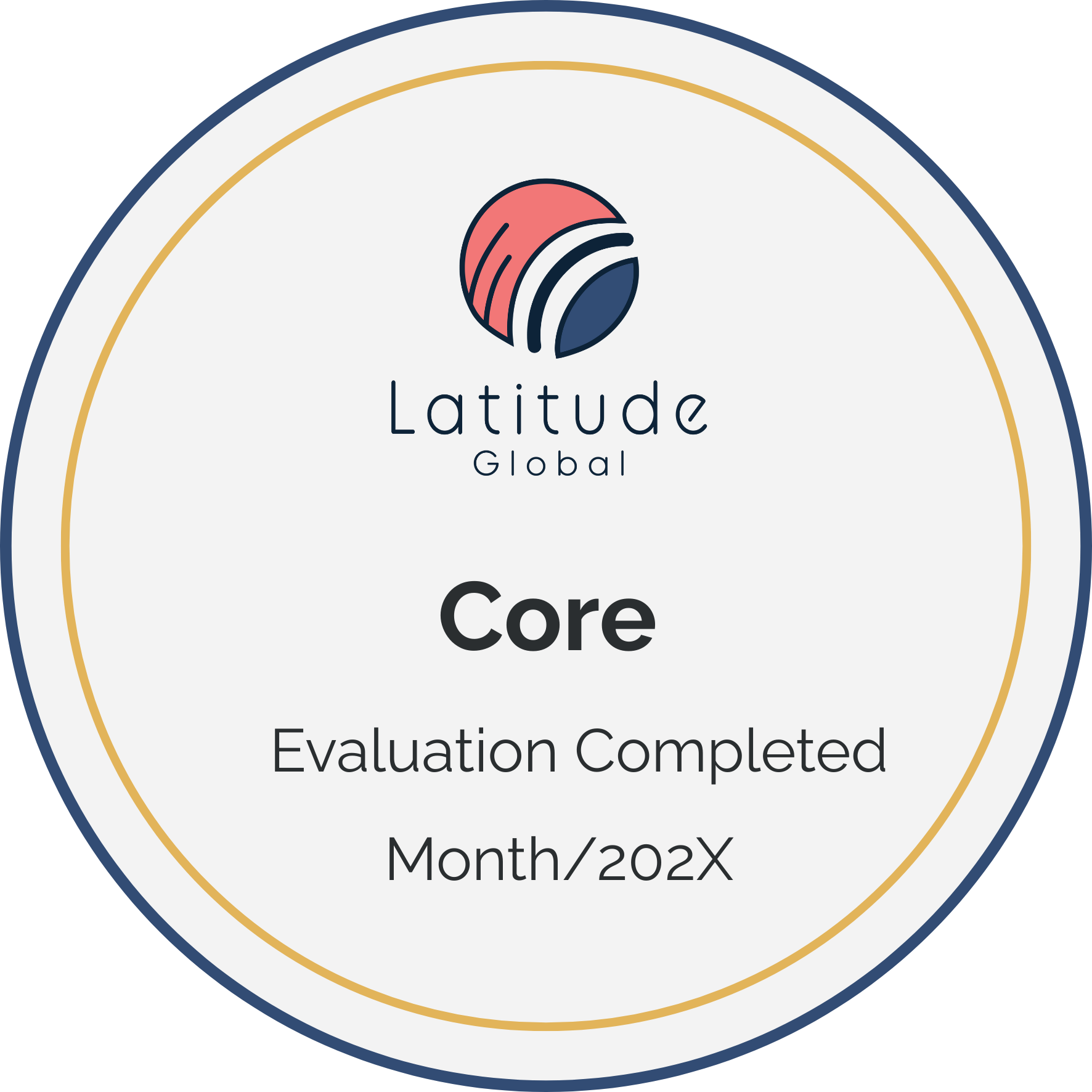 Latitude Global Core Verification Badge