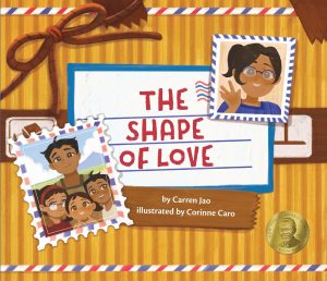 Front covernull for The Shape of Love by Carren Jao and Corinne Caro