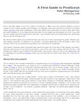 First Guide to PostScript