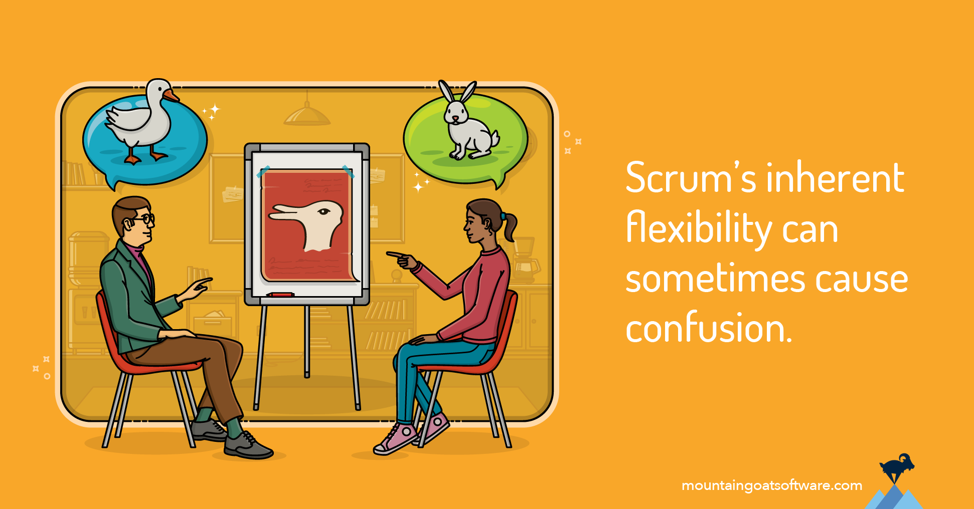 Scrum's inherent flexibility can sometimes cause confusion for agile teams and organizations.