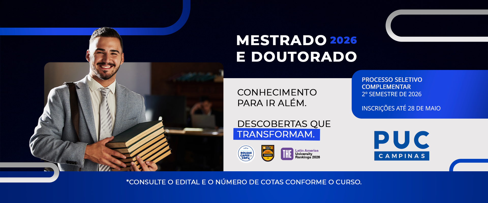 Mestrado e Doutorado PUC-Campinas 2026