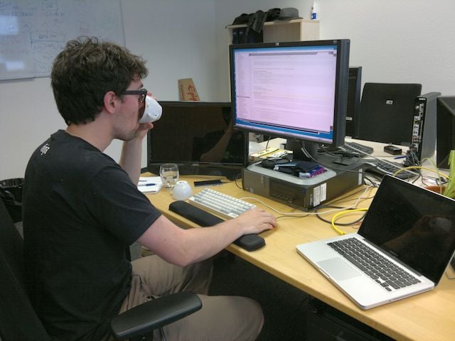 Still awake and coding: mayhack3