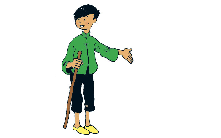 Tchang, dans Le Lotus bleu