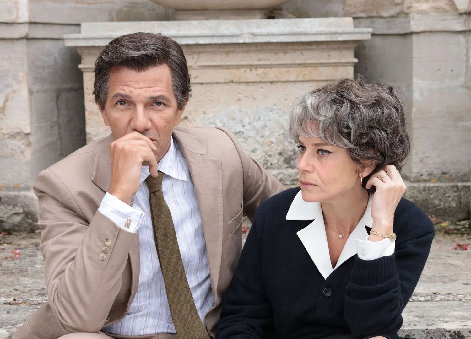 "Moi qui t’aimais" : Marina Foïs, Roschdy Zem