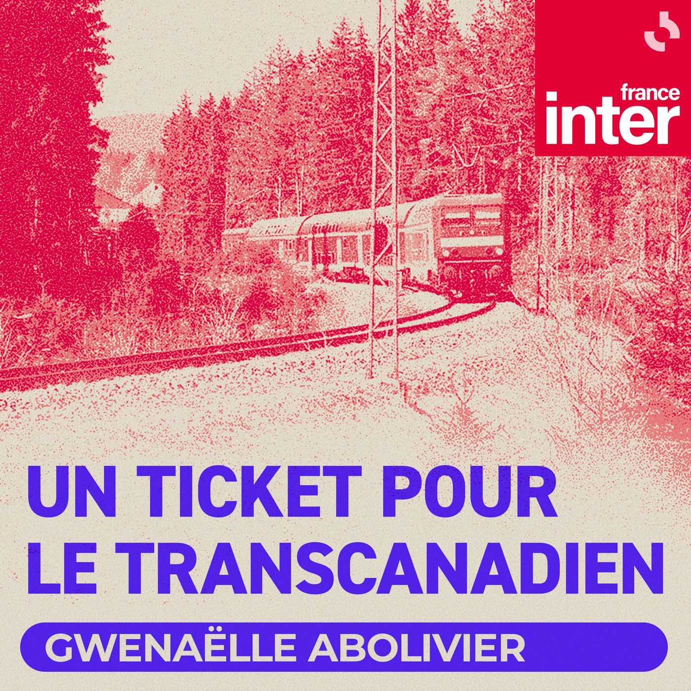 Un ticket pour le Transcanadien - carré