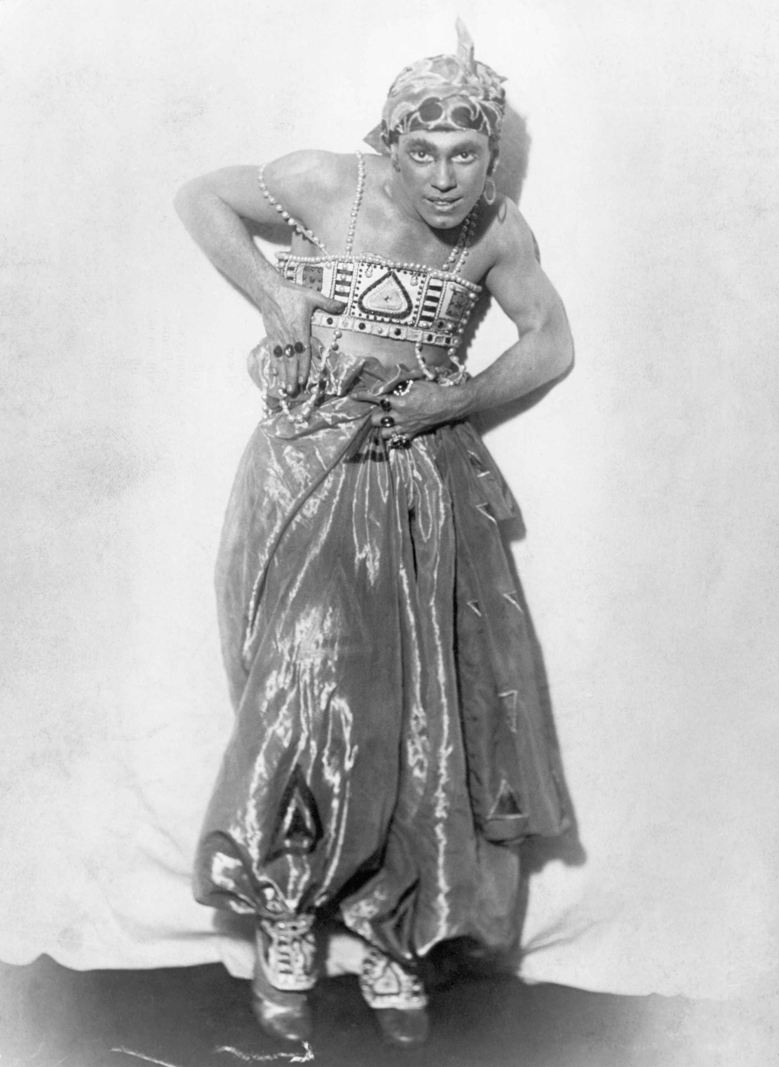 Le danseur Vaslav Nijinsky dans Shéhérazade