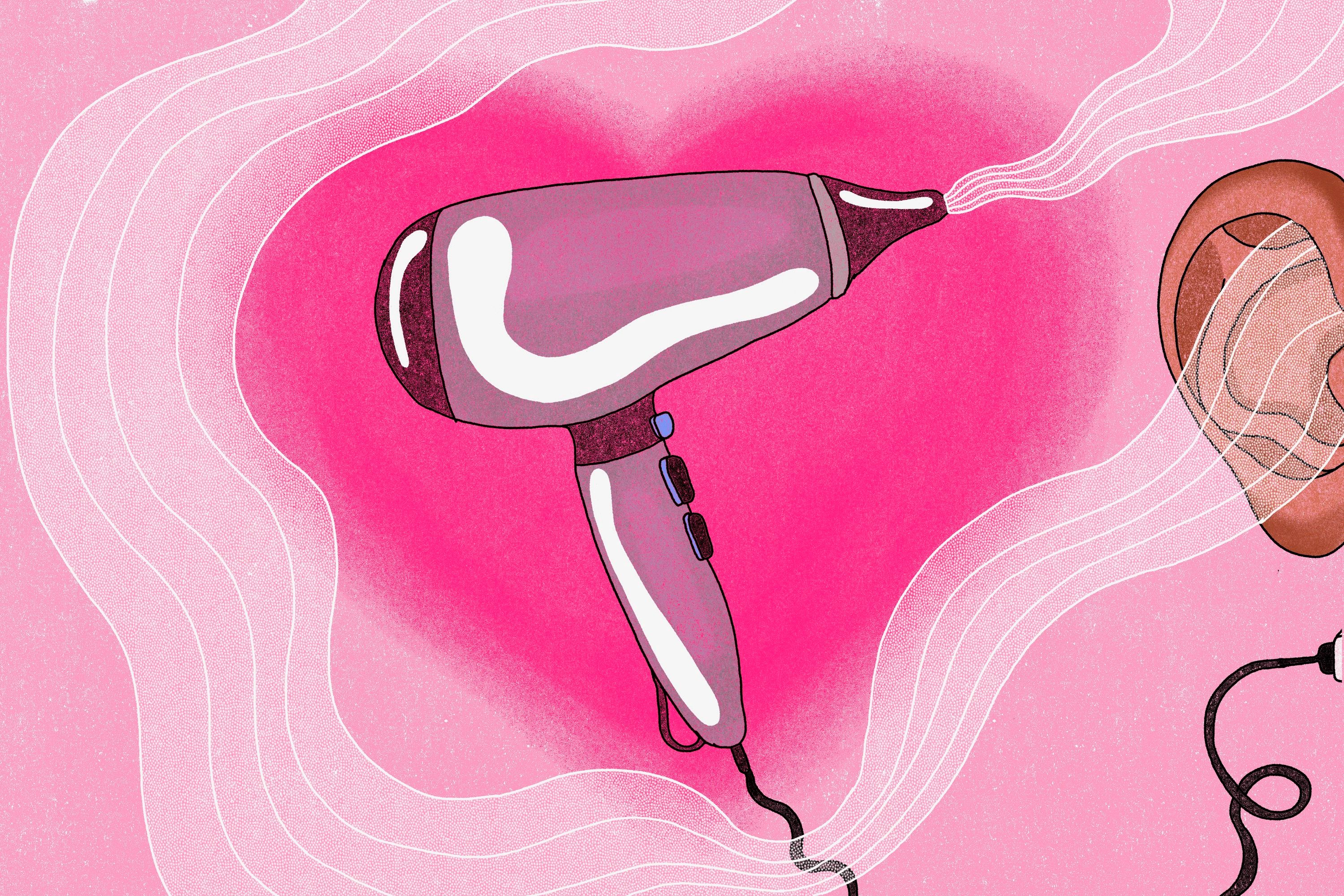 Accro au sèche-cheveux