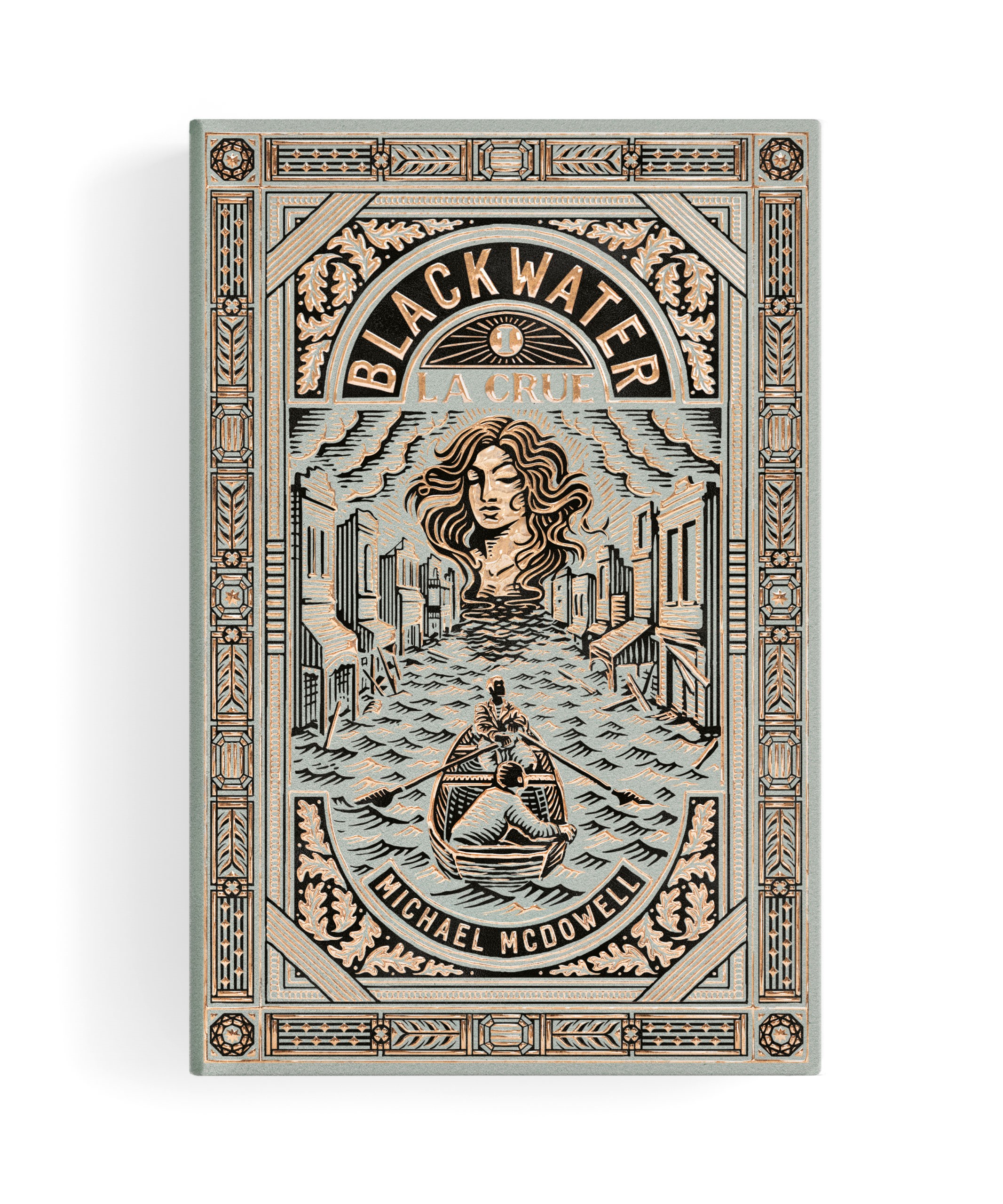 Couverture du premier tome de la sage "Blackwater" de Michael McDowell, La Digue