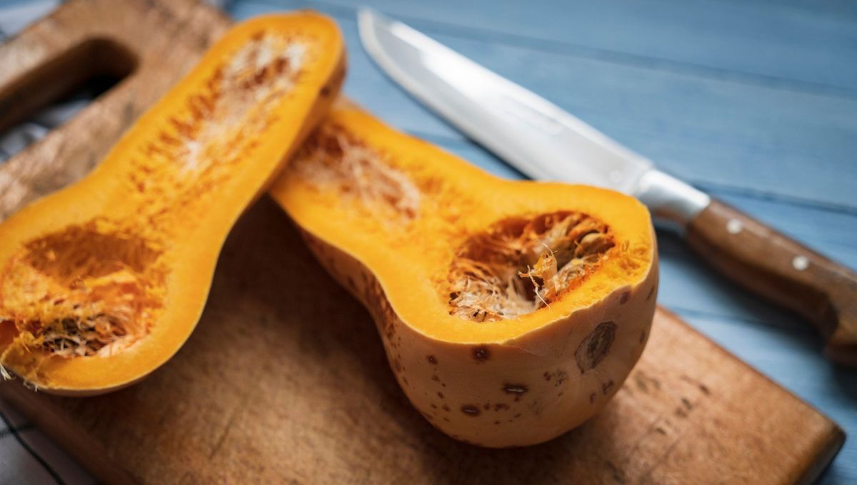 un butternut coupé en deux ©Getty - ediebloom