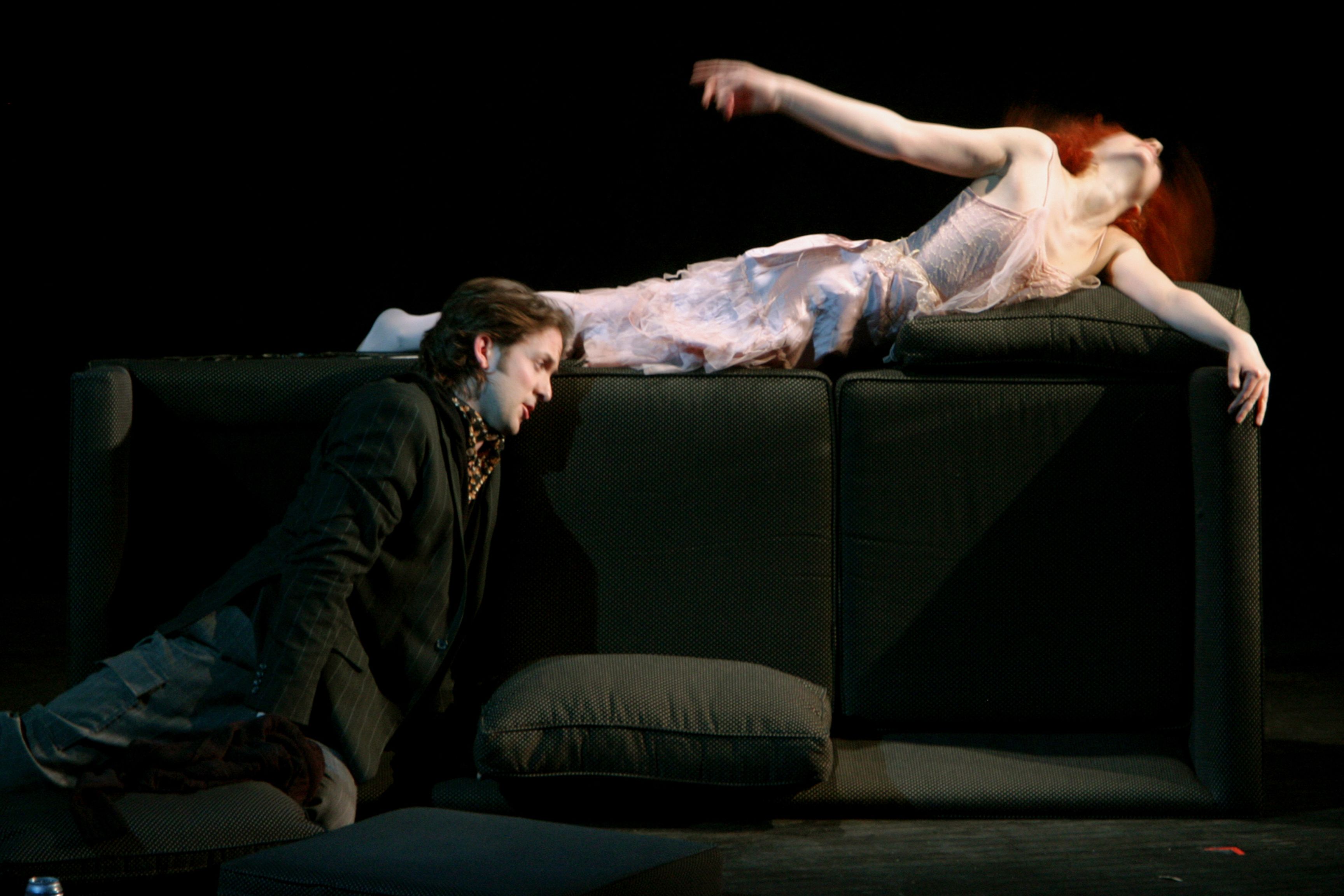 Patricia Petibon et Kevin Greenlaw dans "Pelleas et Mélisande" de Debussy en 2005.