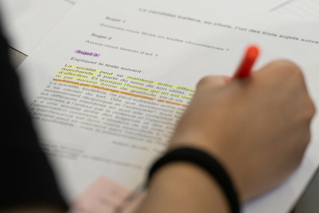 Environ 530.000 candidats au baccalauréat général et technologique ont planché sur les épreuves de philosophie.