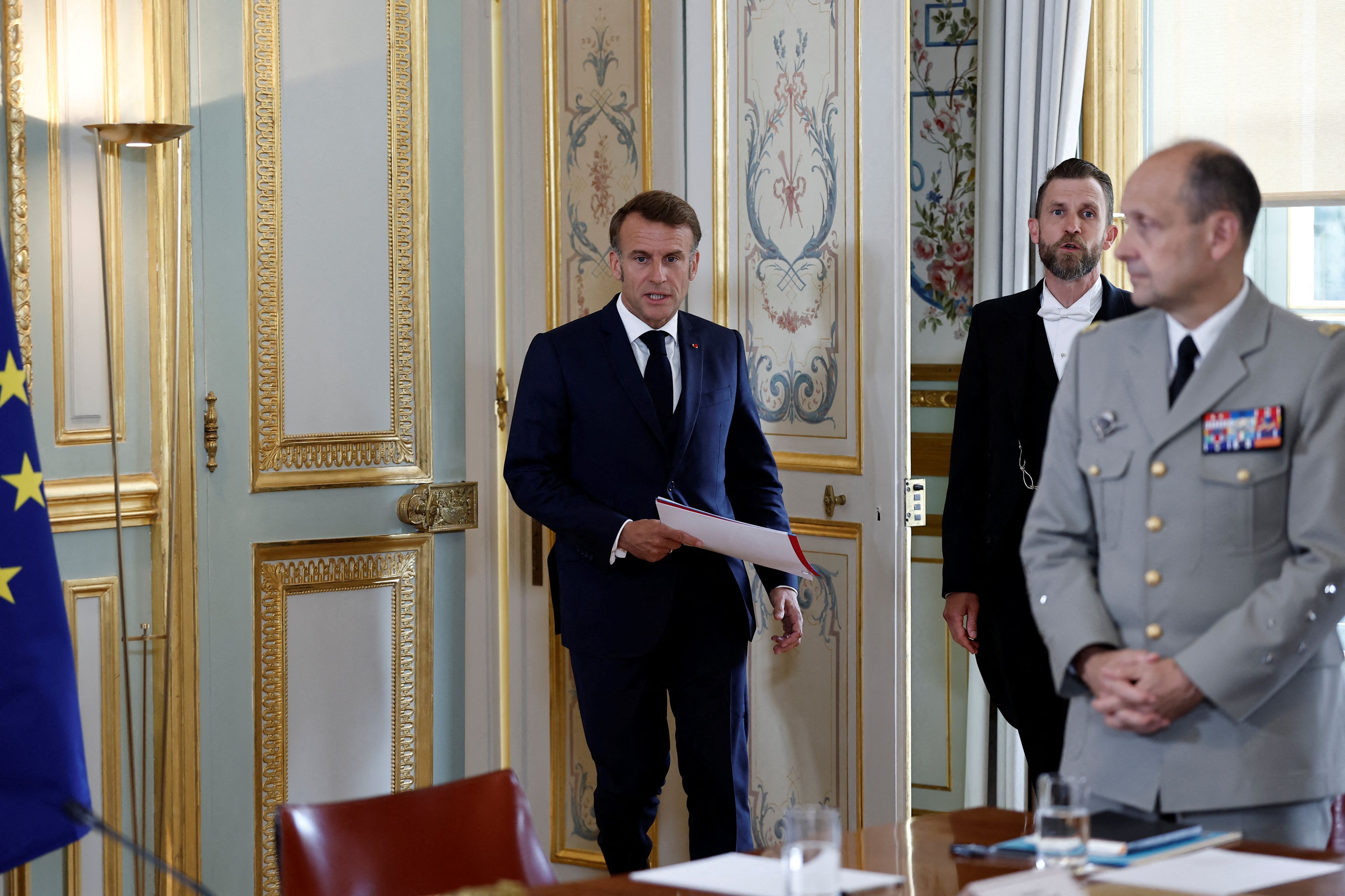 Il y a une semaine, Emmanuel Macron prépare via une visio-conférence avec ses partenaires arabes et européens son intervention devant l'Assemblée Générale des Nations Unies de ce 22 septembre 2025