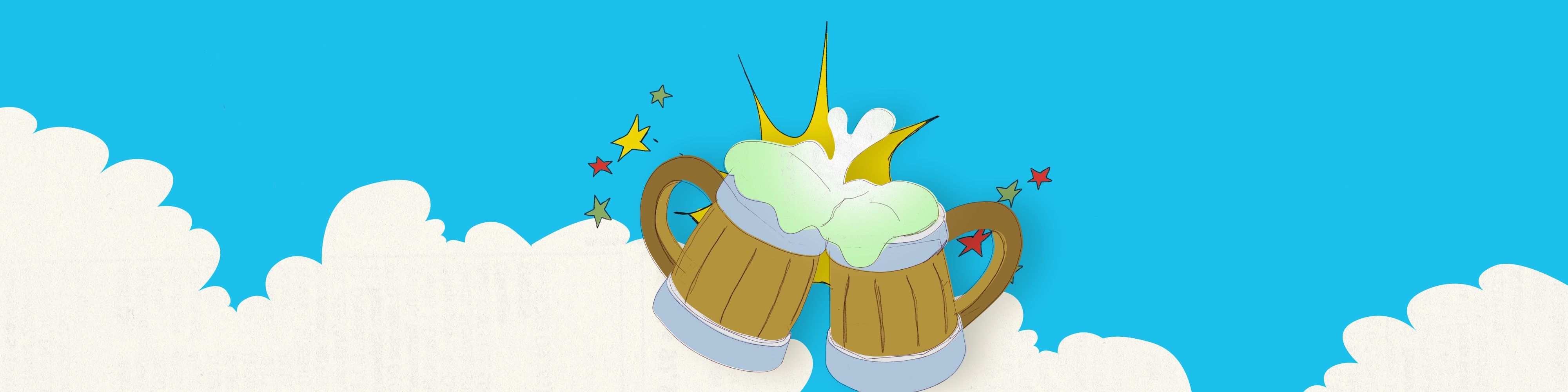 Deux pintes de cervoise