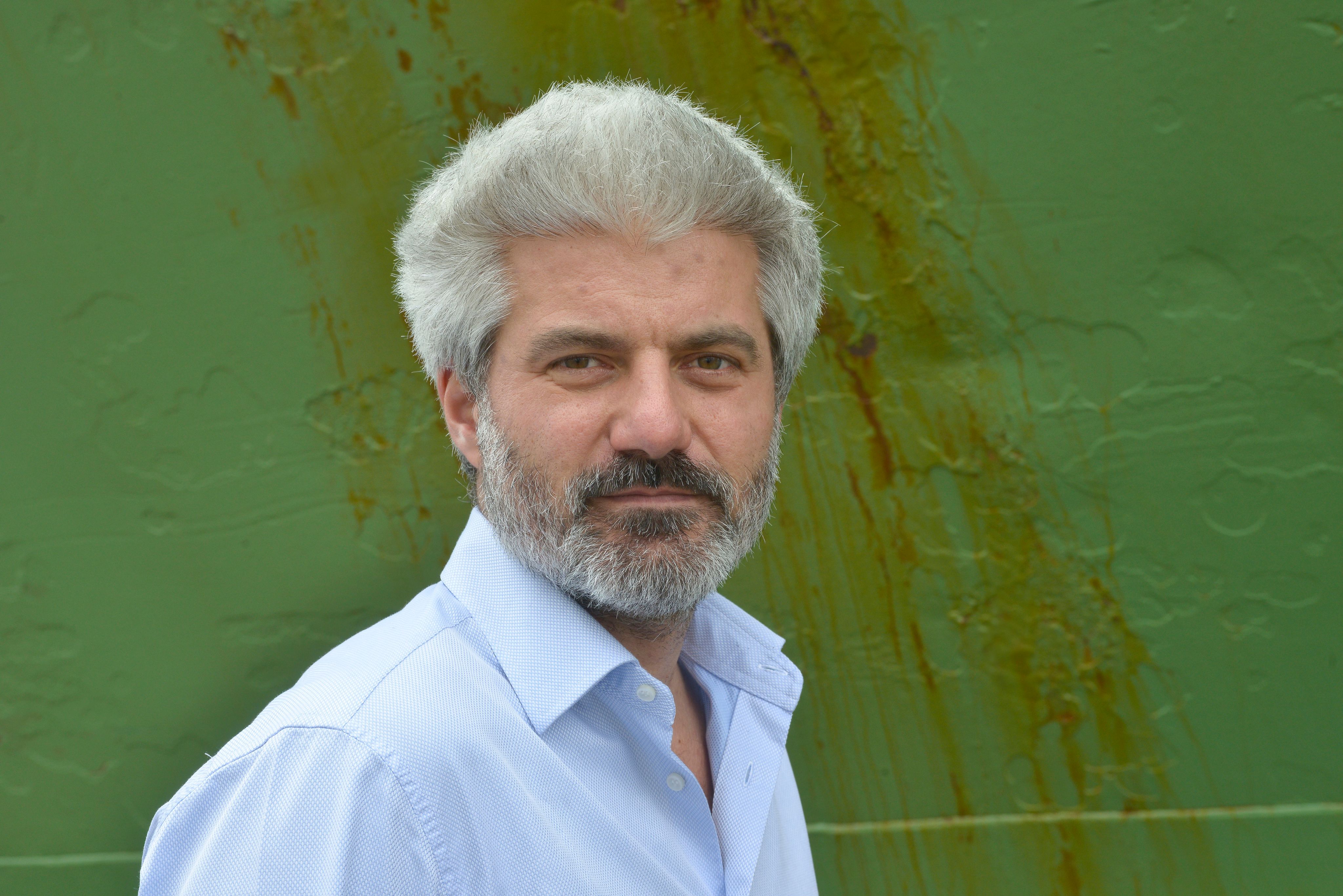 Portrait de Laurent Gaudé en 2015