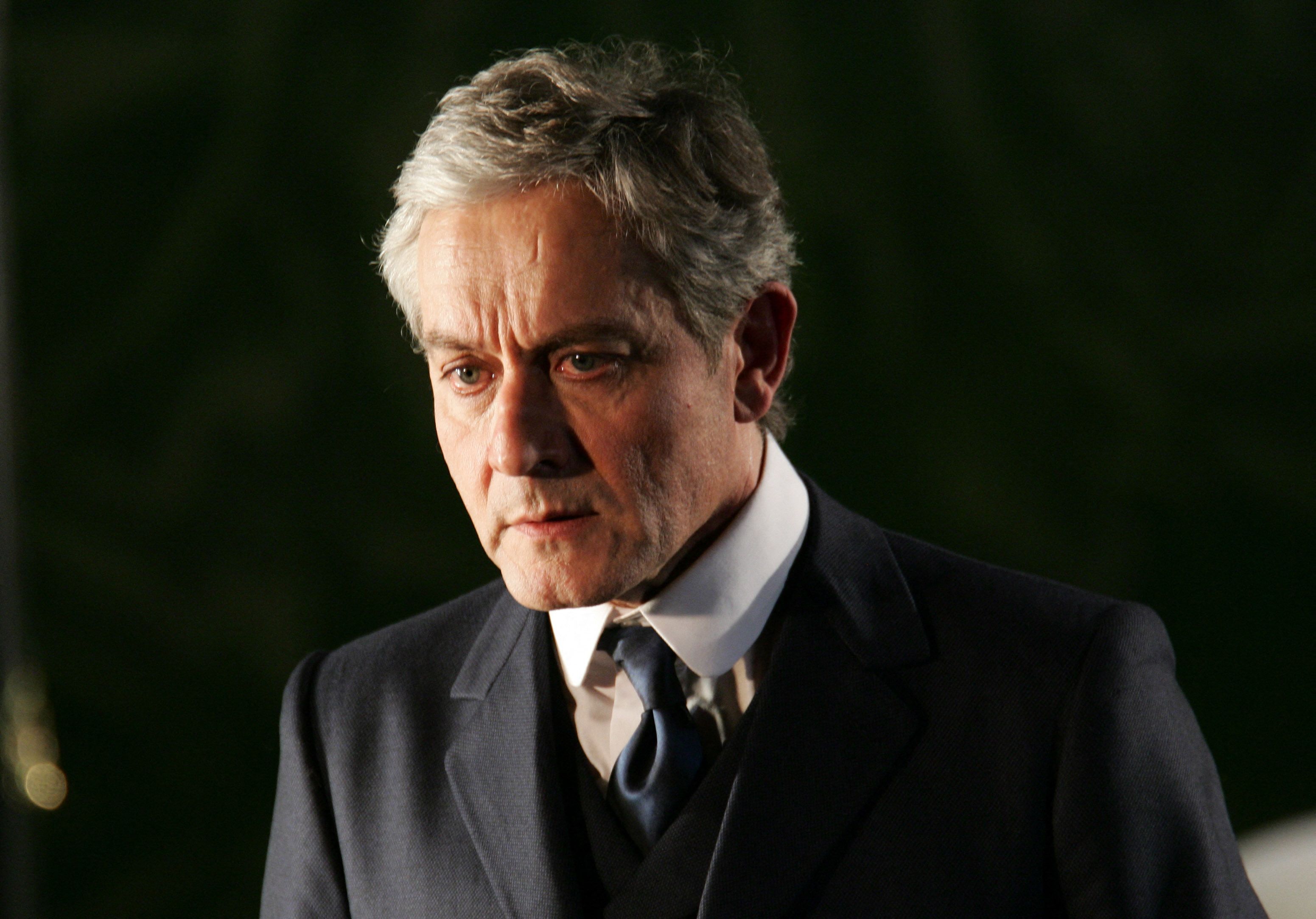 Le comédien, Didier Sandre, le 13 février 2007, au Théâtre de la Madeleine, à Paris.
