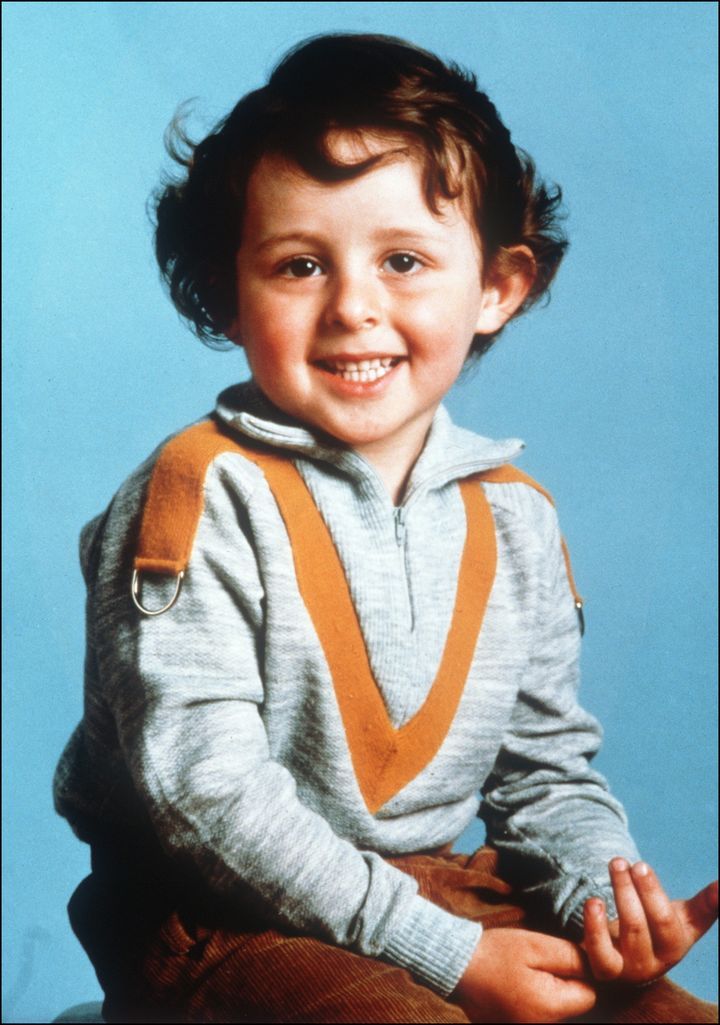 Photo non datée du petit Grégory Villemin, retrouvé noyé le 16 octobre 1984 alors qu'il avait 4 ans, pieds et mains liés dans la Vologne (Vosges)