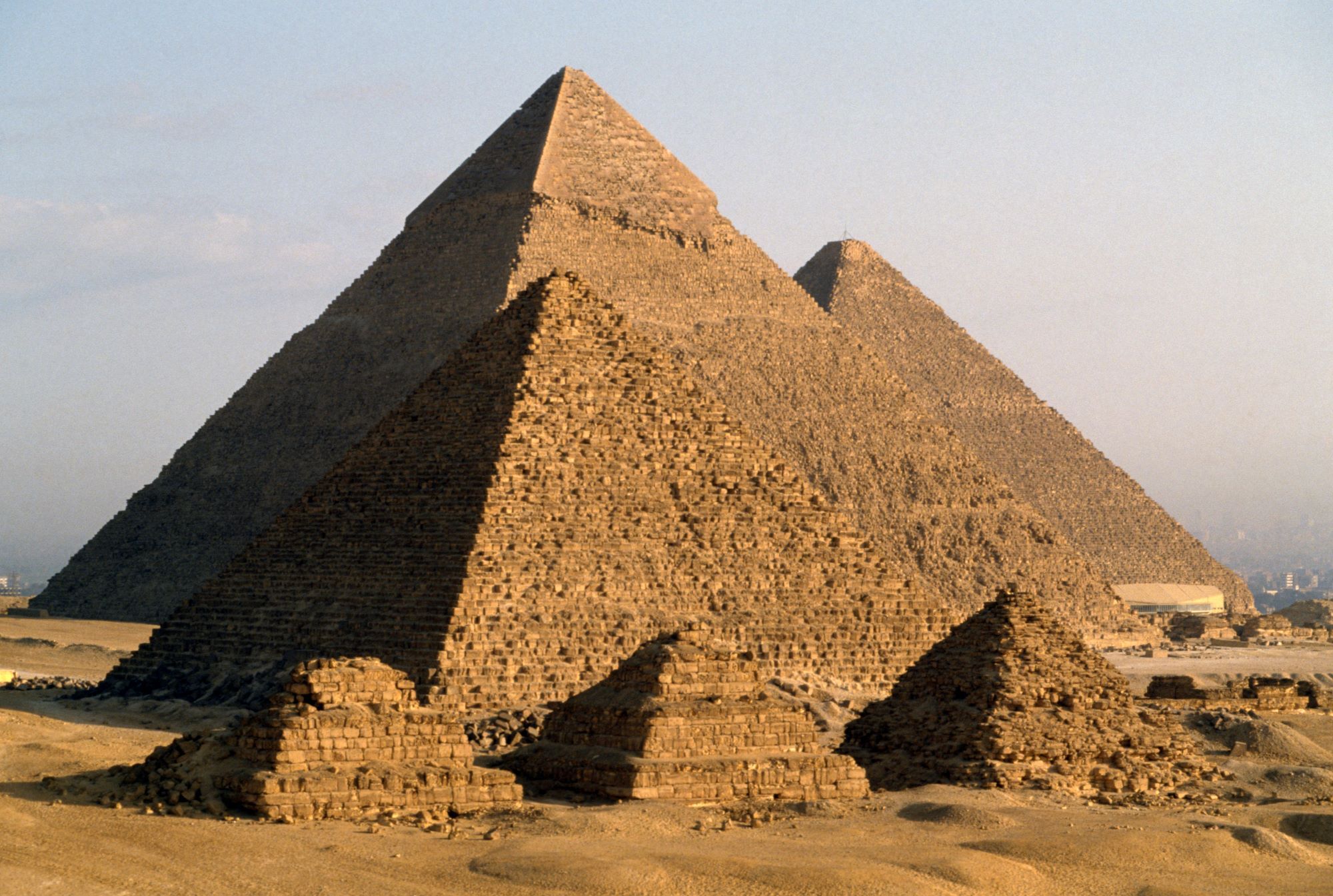 La nécropole de Gizeh, en Egypte