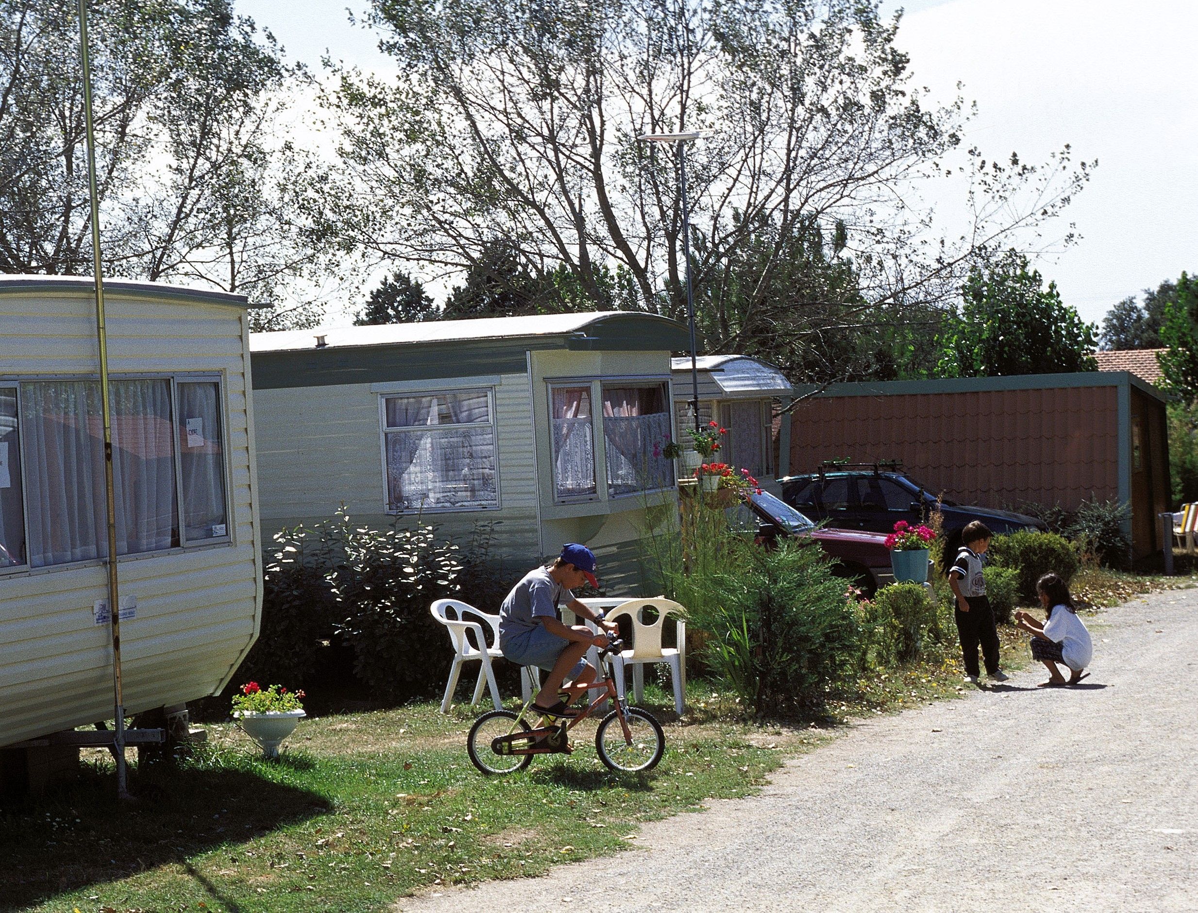 Camping en France en 1996