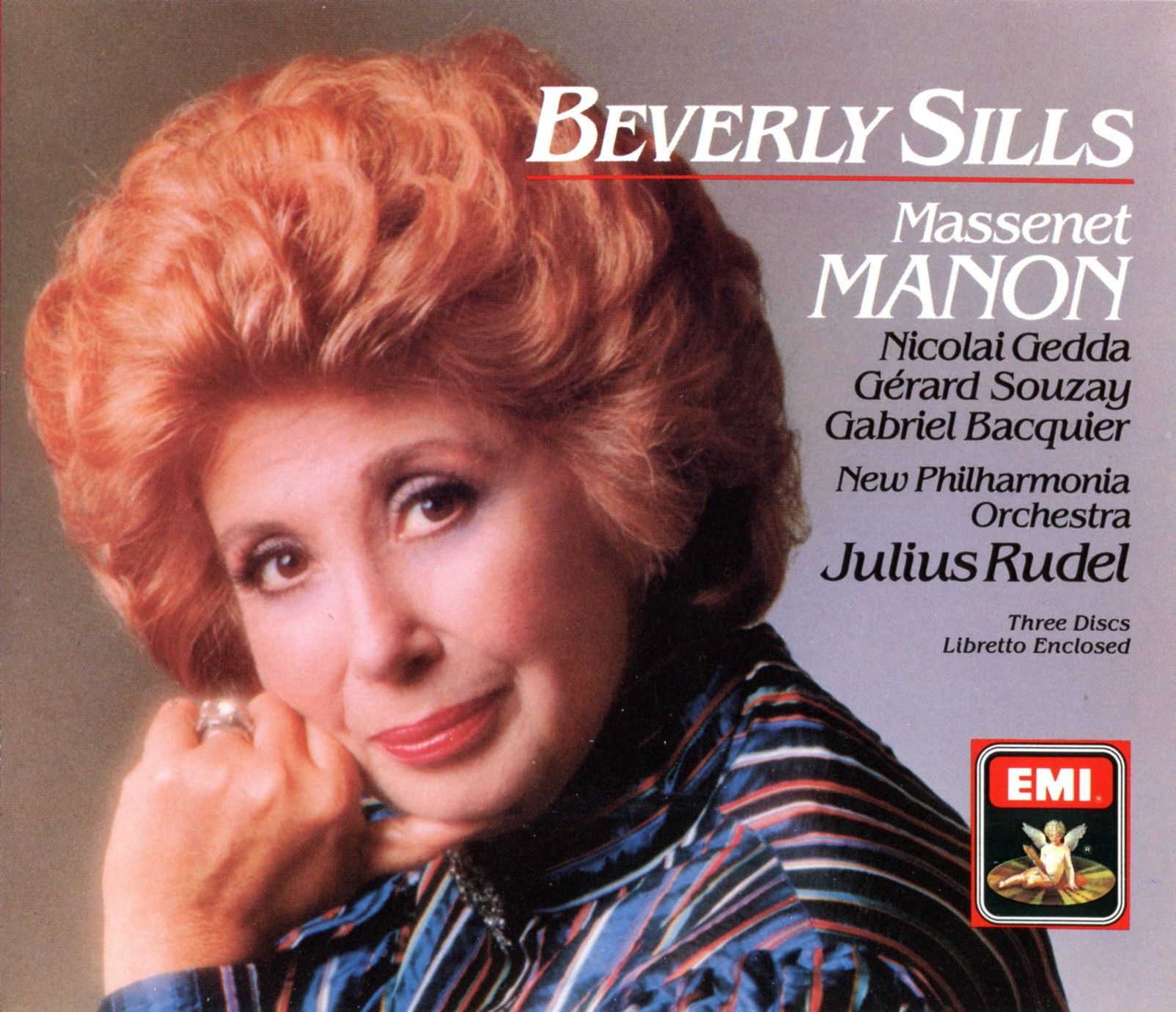 Julius Rudel dirige le New Philharmonia Orchestra dans "Manon" Jules Massenet, avec Berverly Sills dans le rôle-titre