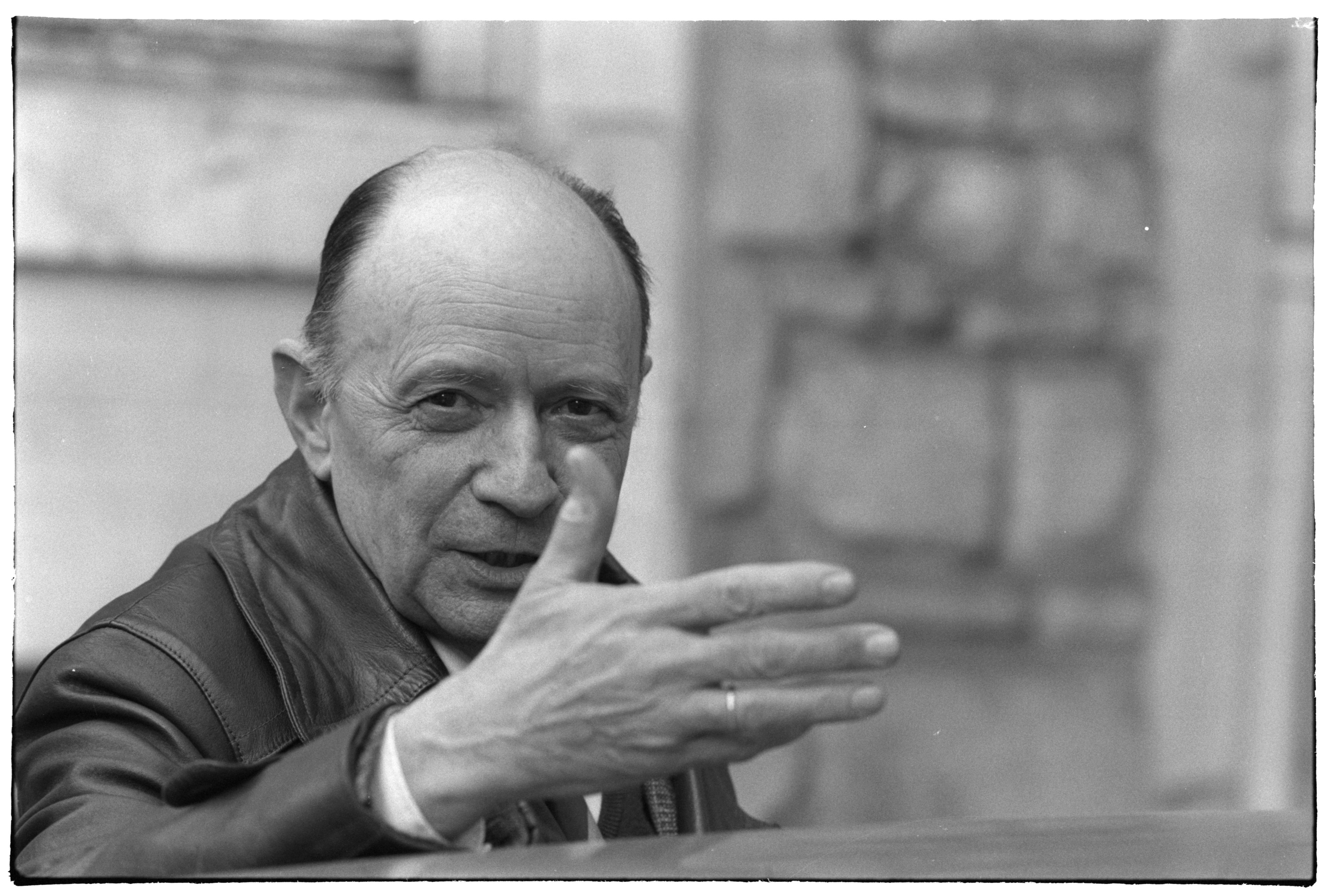 Portrait de Jacques Ellul, 1982
