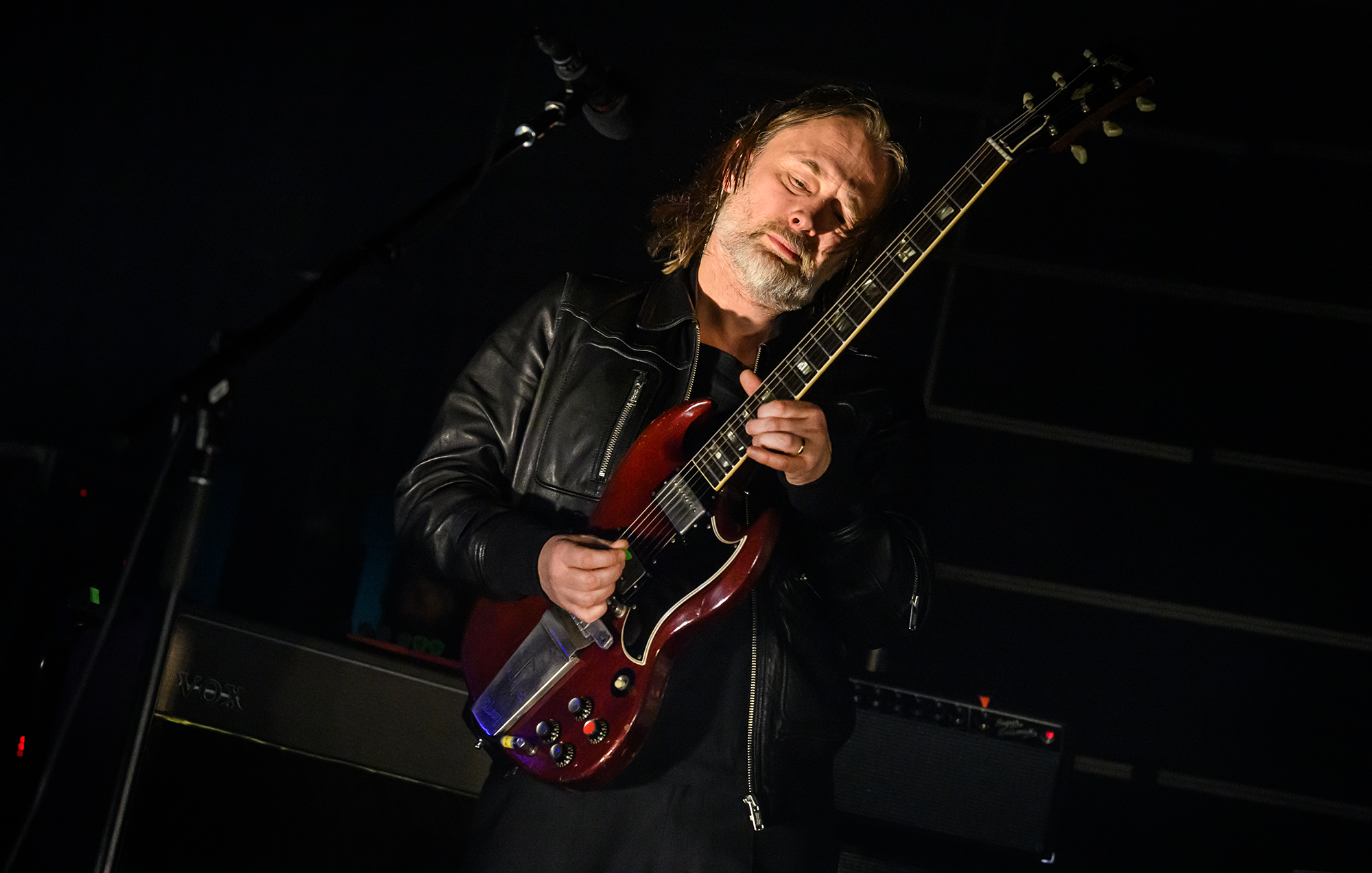 Thom Yorke à Birmingham avec The Smile en 2024