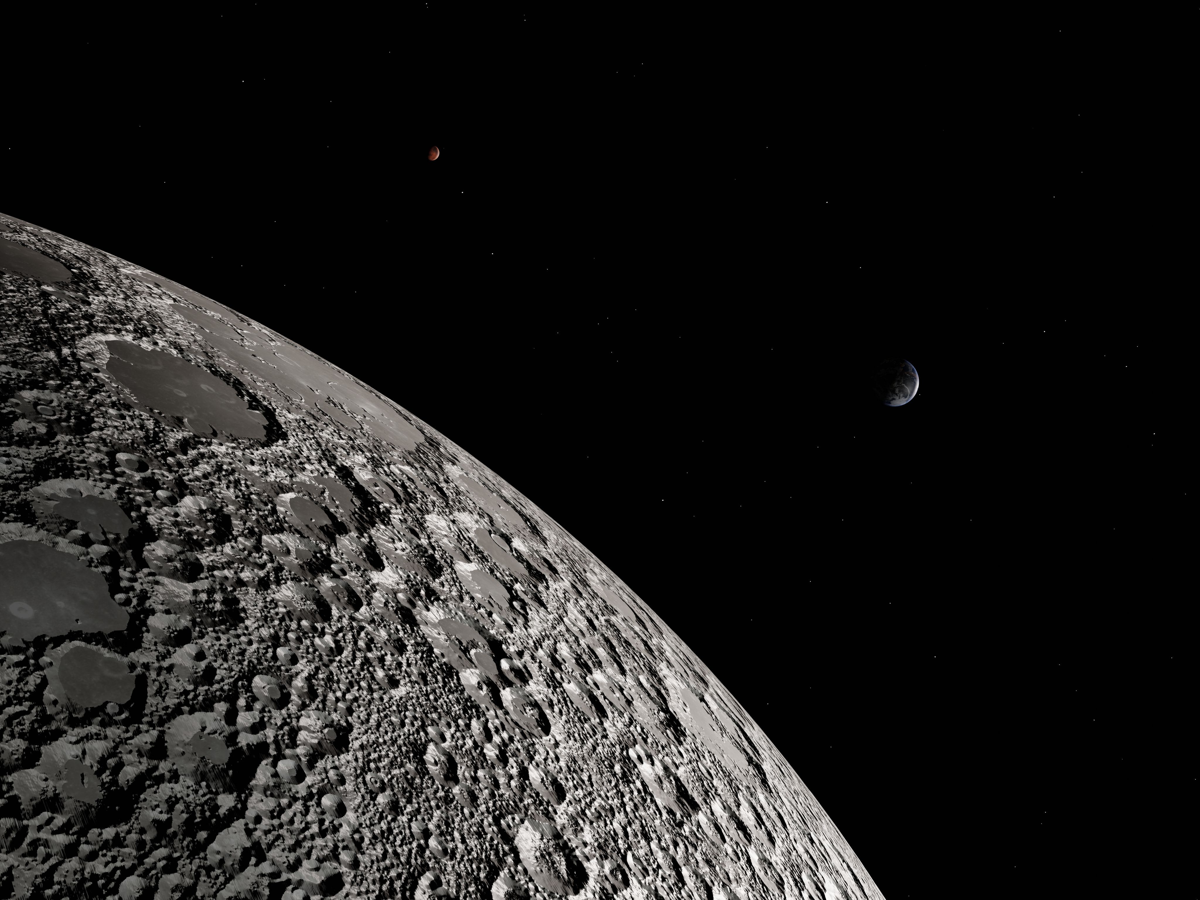 Jusqu'à présent, il était communément admis que la Lune s'était refroidi il y a 2 milliards d'années.