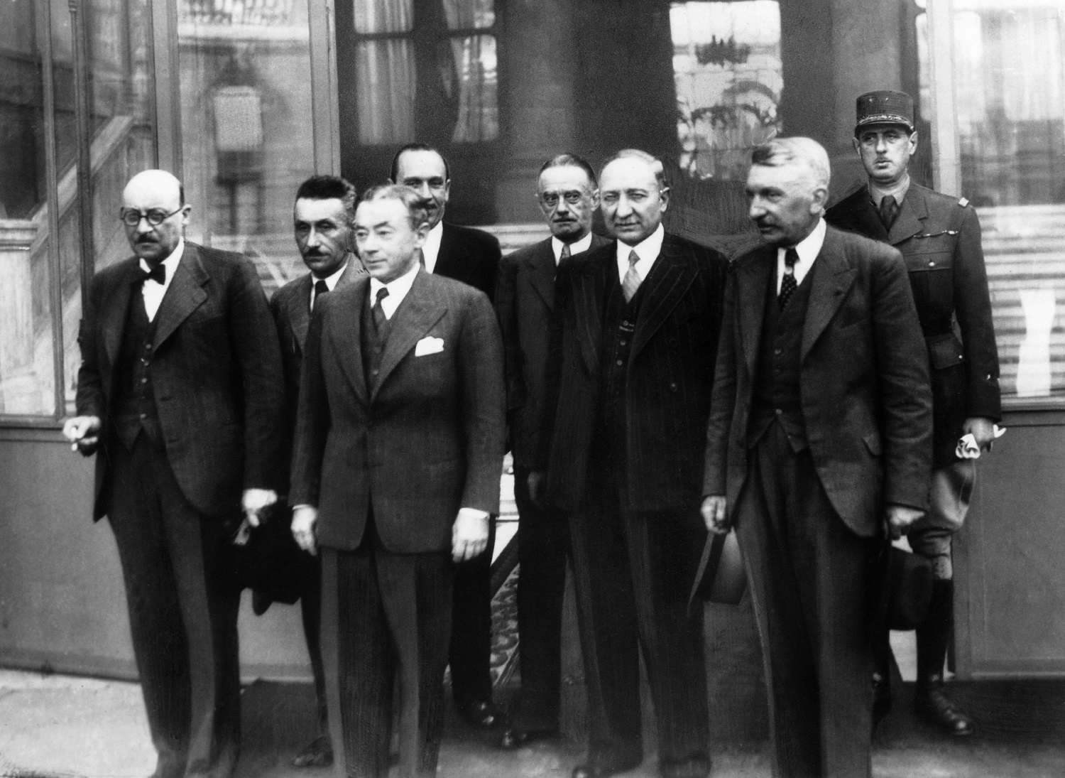 Le gouvernement de Paul Reynaud à Bordeaux en juin 1940