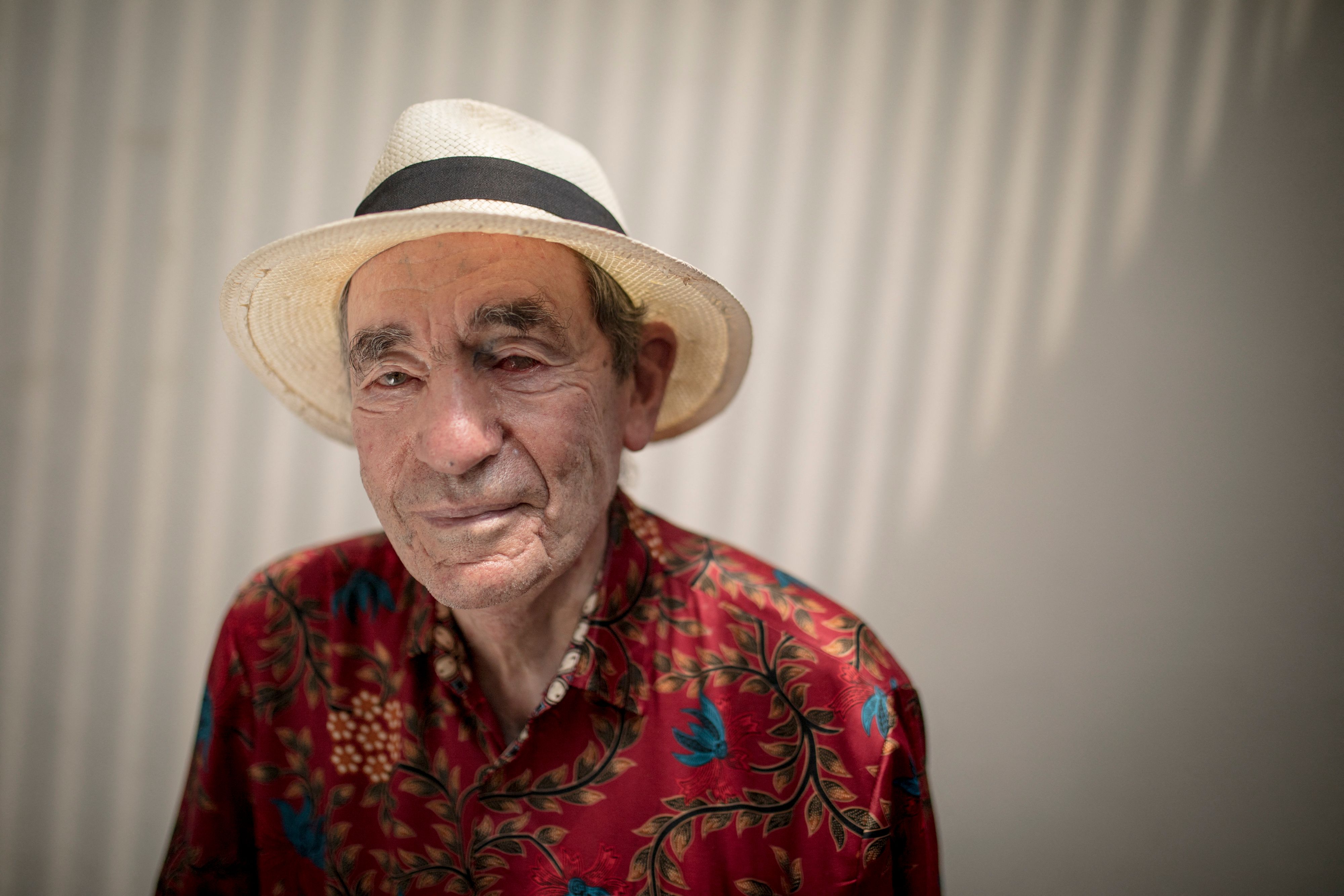 Le militant et juriste Albie Sachs en Afrique du Sud le 8 février 2022