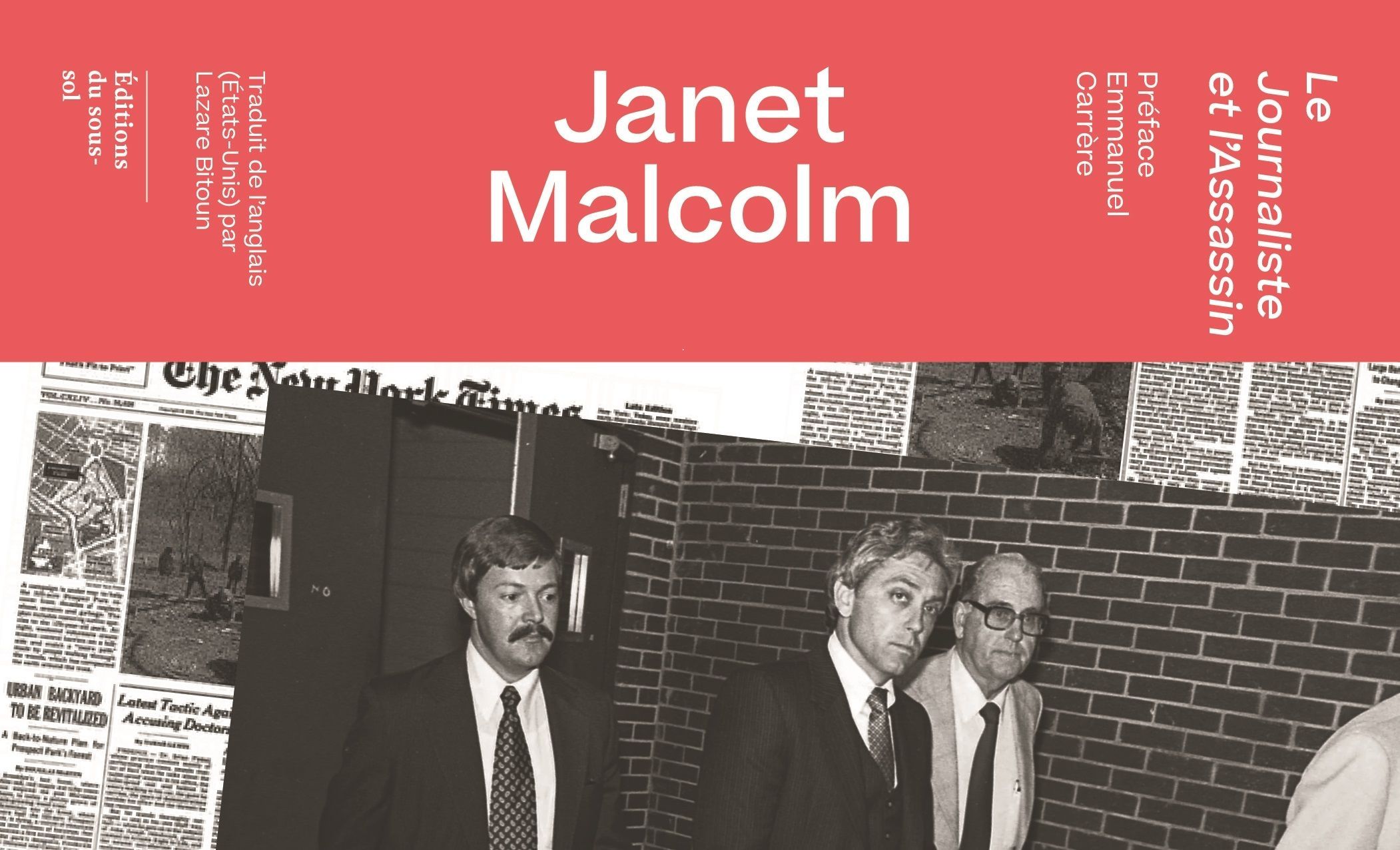 Couverture du livre "Le journaliste et l'Assassin" de Janet Malcolm
