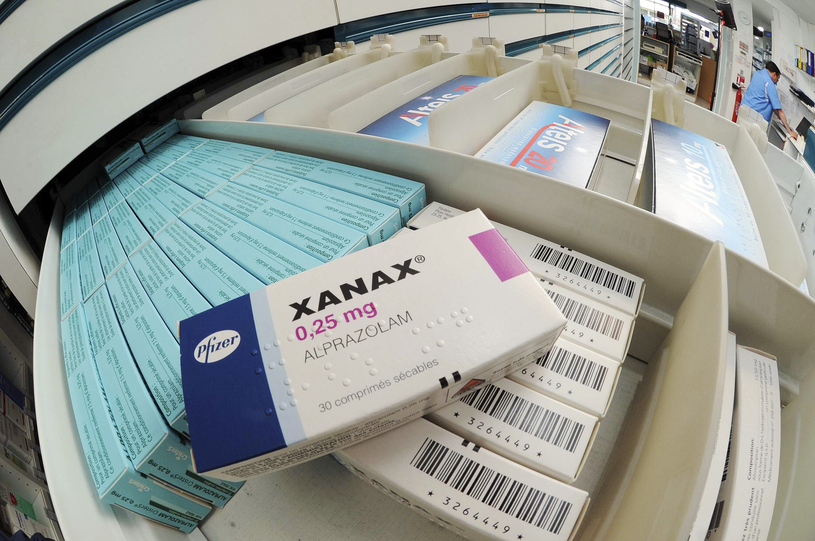 13,4% de la population française a consommé, en 2015, au moins une fois une benzodiazépine dans le traitement d'une anxiété sévère, à l'image du Xanax.