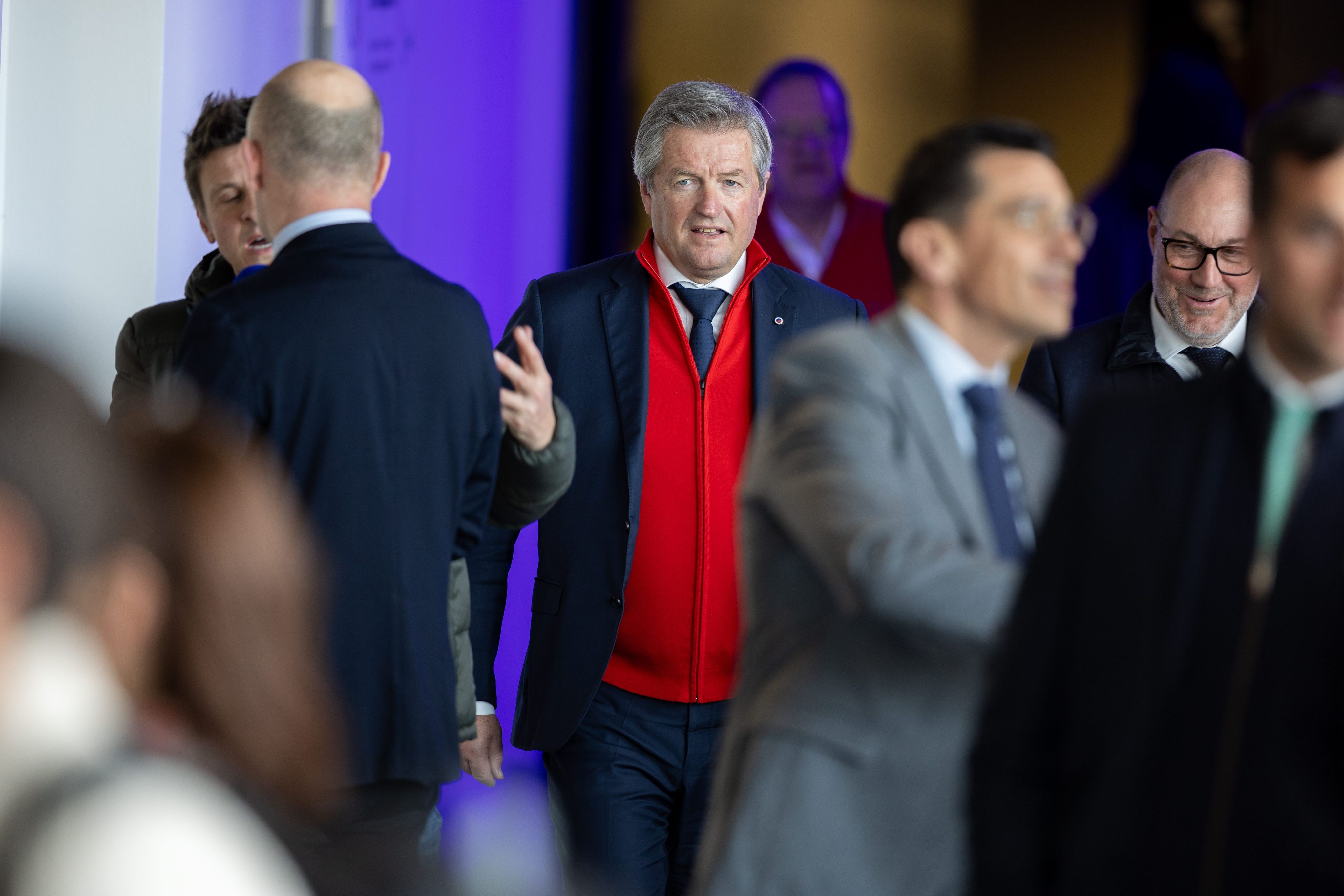 Comité d'organisation J.O. hiver 2030 le 18 février 2025 à Décines-Charpieu (Rhône)