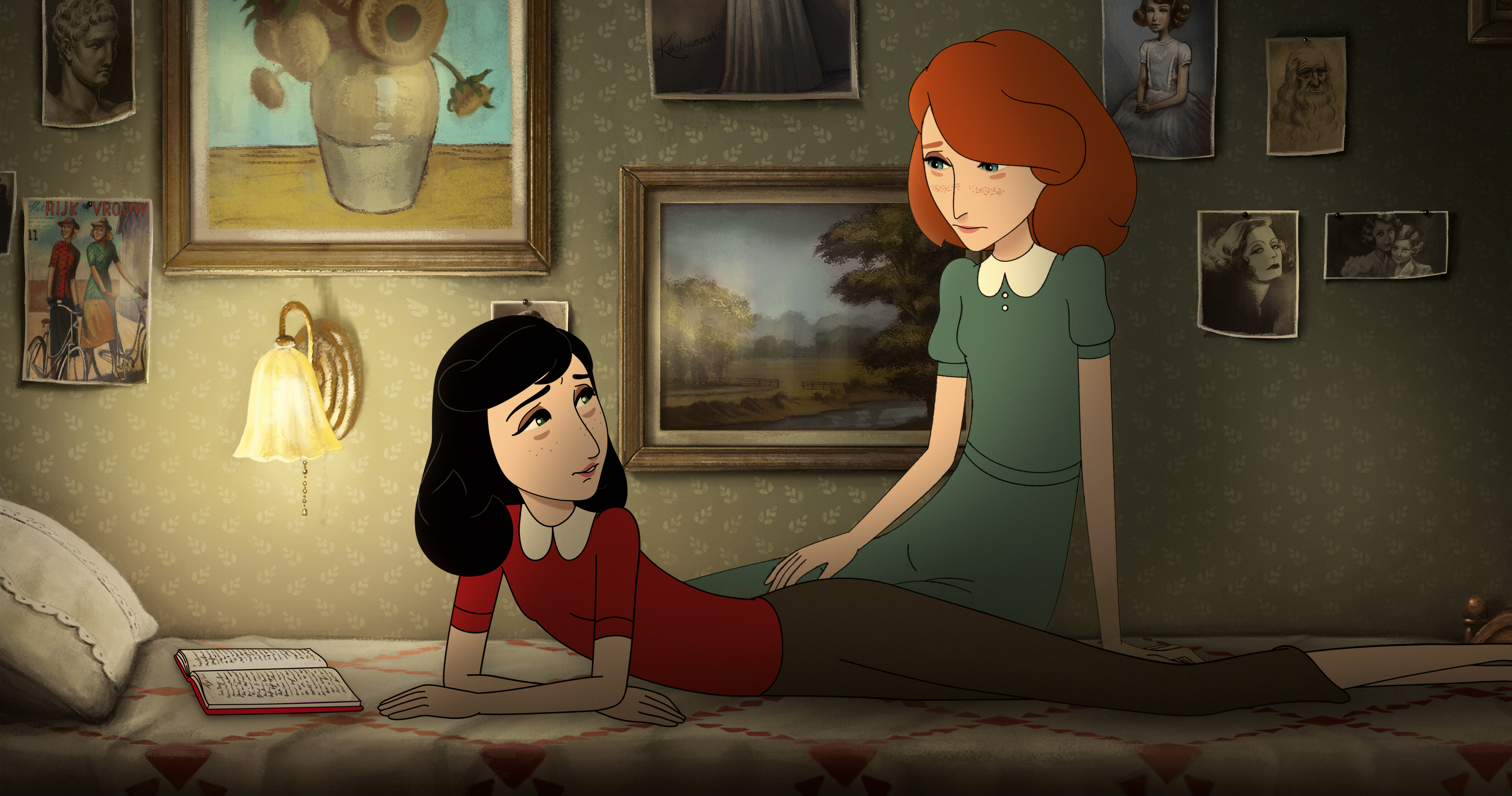 Image extraite du film d'animation "Où est Anne Frank !" d'Ari Folman