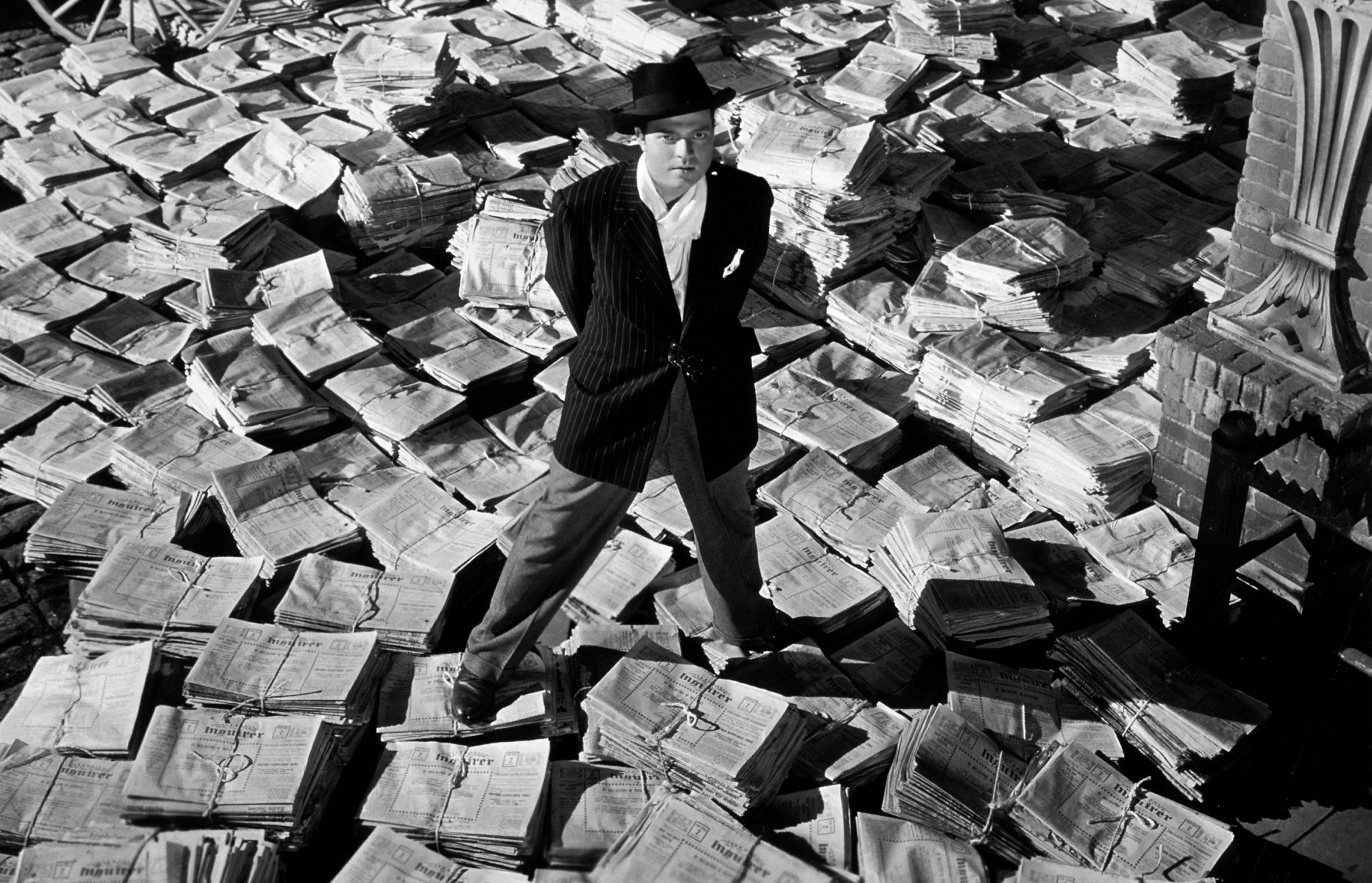 Orson Welles acteur et réalisateur de Citizen Kane - 1941