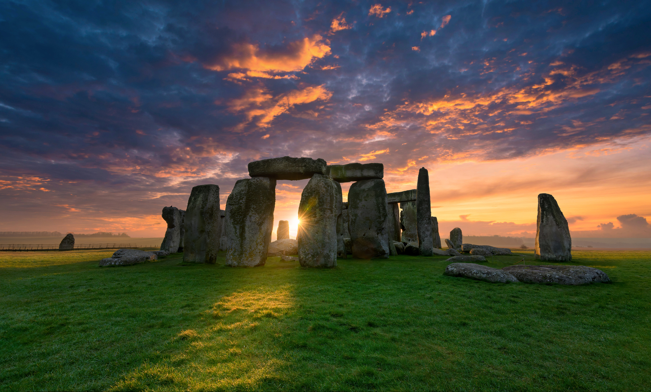 Le site de Stonehenge, un des plus célèbres du Royaume-Uni