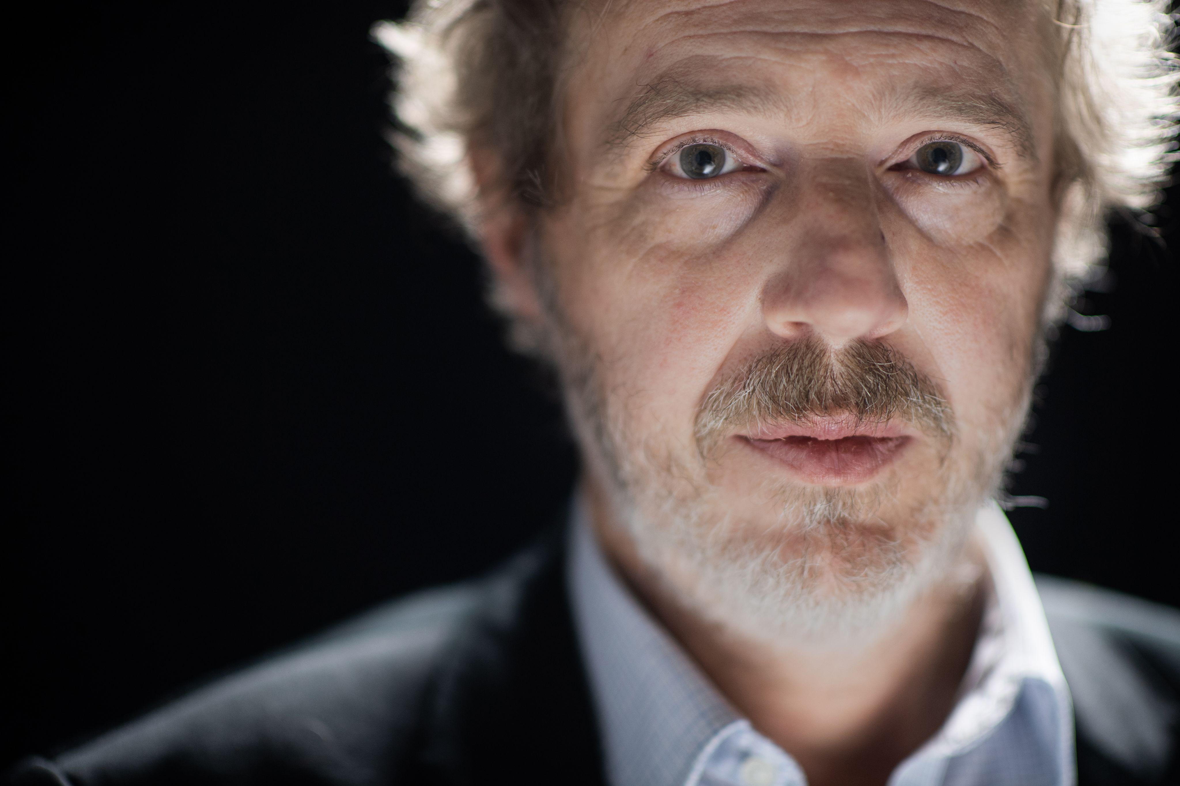 Portrait du cinéaste et metteur en scène Arnaud Desplechin, en janvier 2020