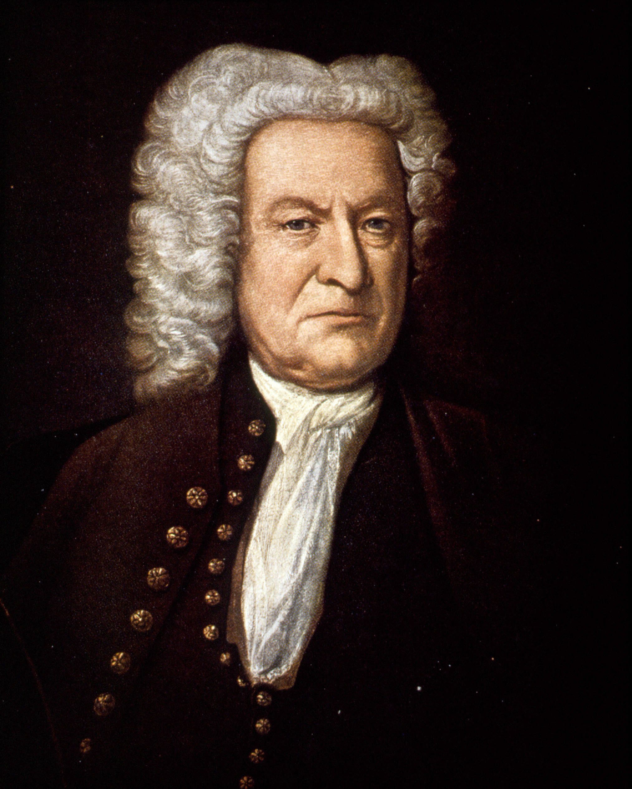 Portrait de Jean Sebastien Bach (Johann Sebastian Bach, 1685-1750). Costa / Leemage via AFP