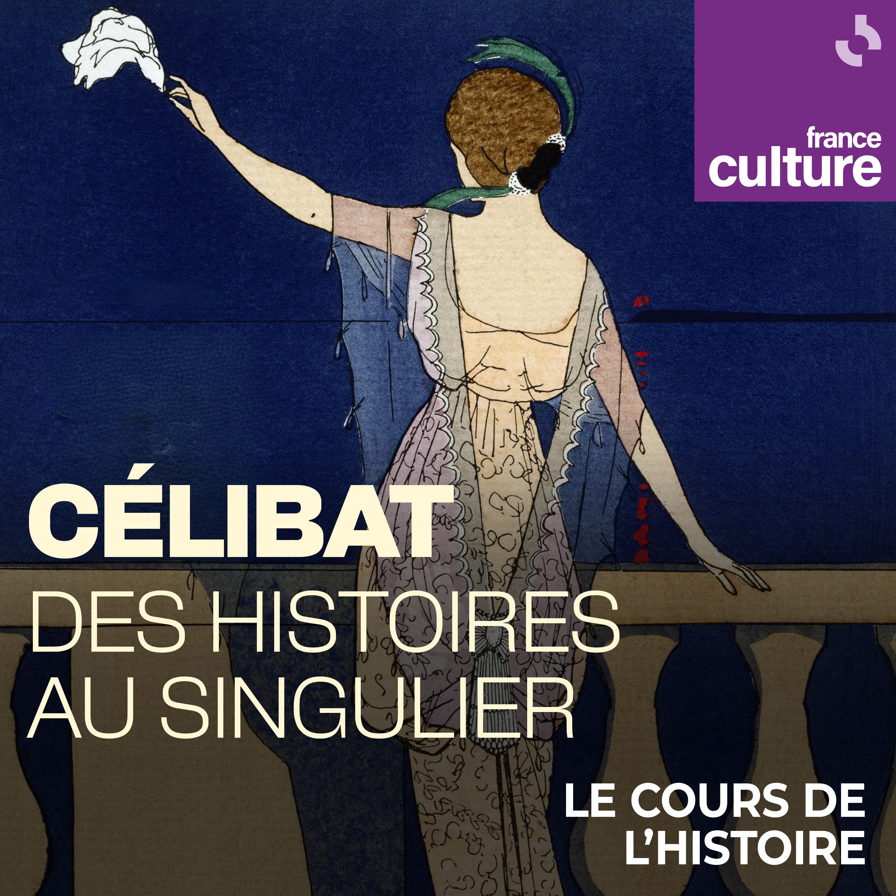 Illustration de mode, femme en robe de soirée Paquin, par Georges Barbier