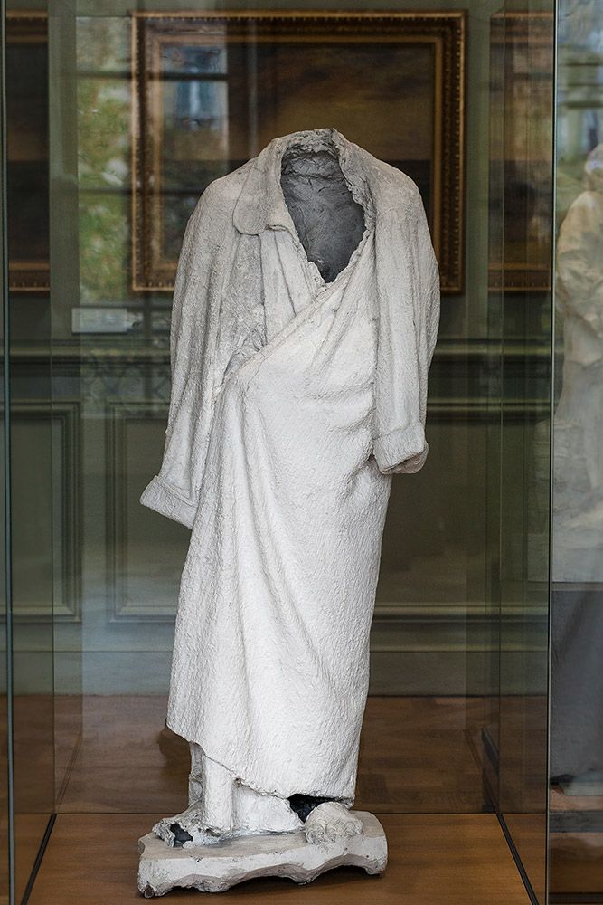 Étude de robe de chambre pour Balzac, Auguste Rodin (1840-1917), Musée Rodin