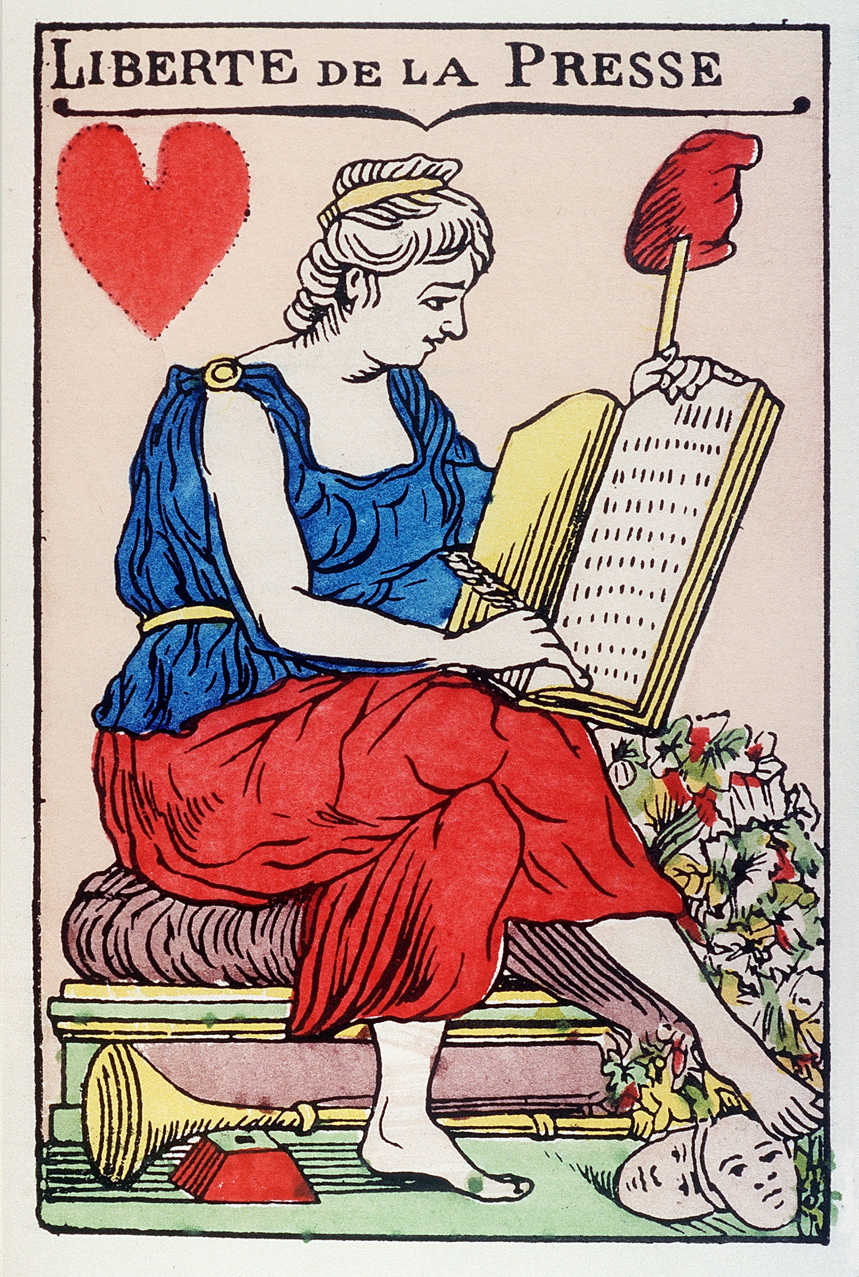 Allégorie de la liberté de la presse, vers 1793-1798