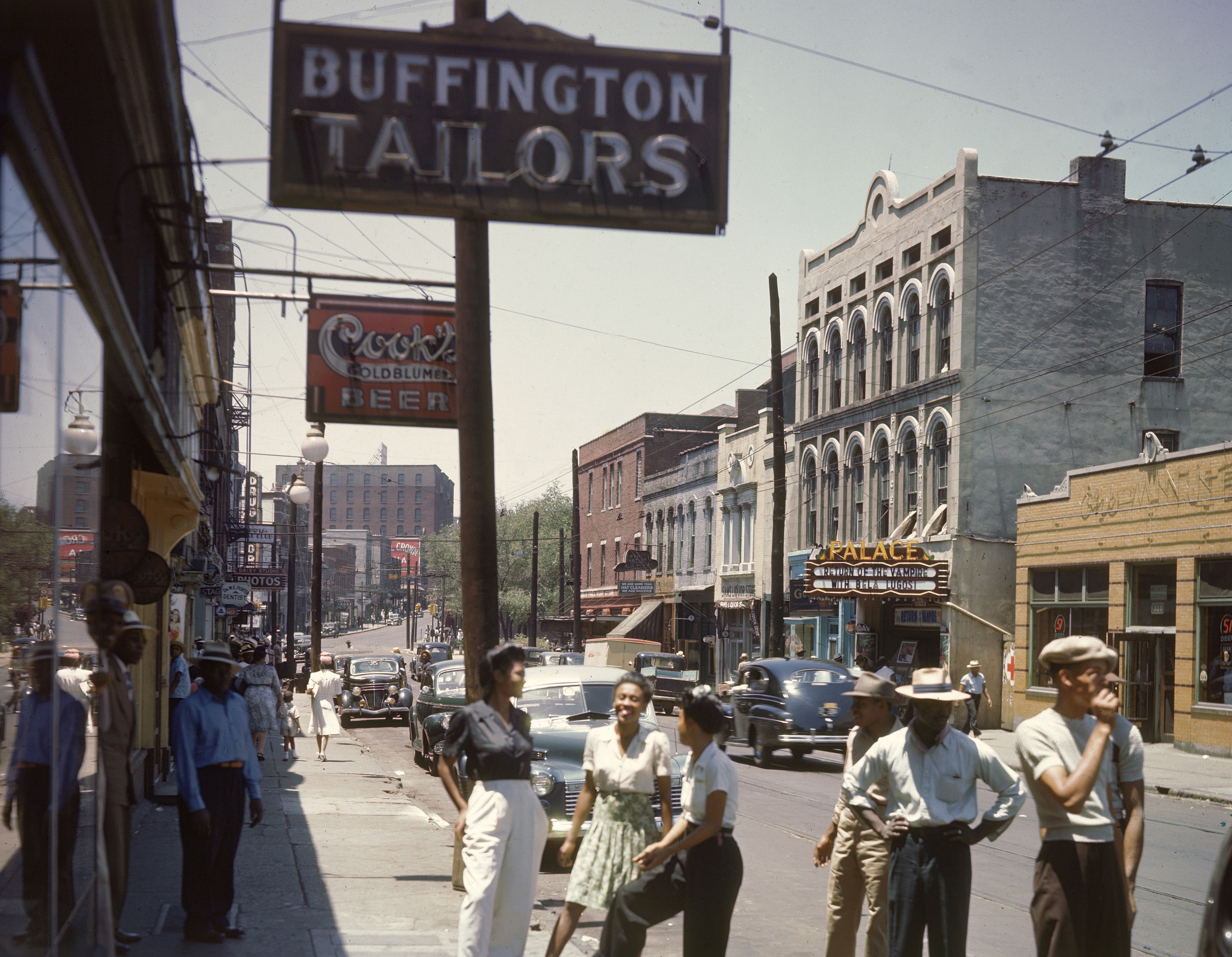 Beale Street, Memphis, 1944