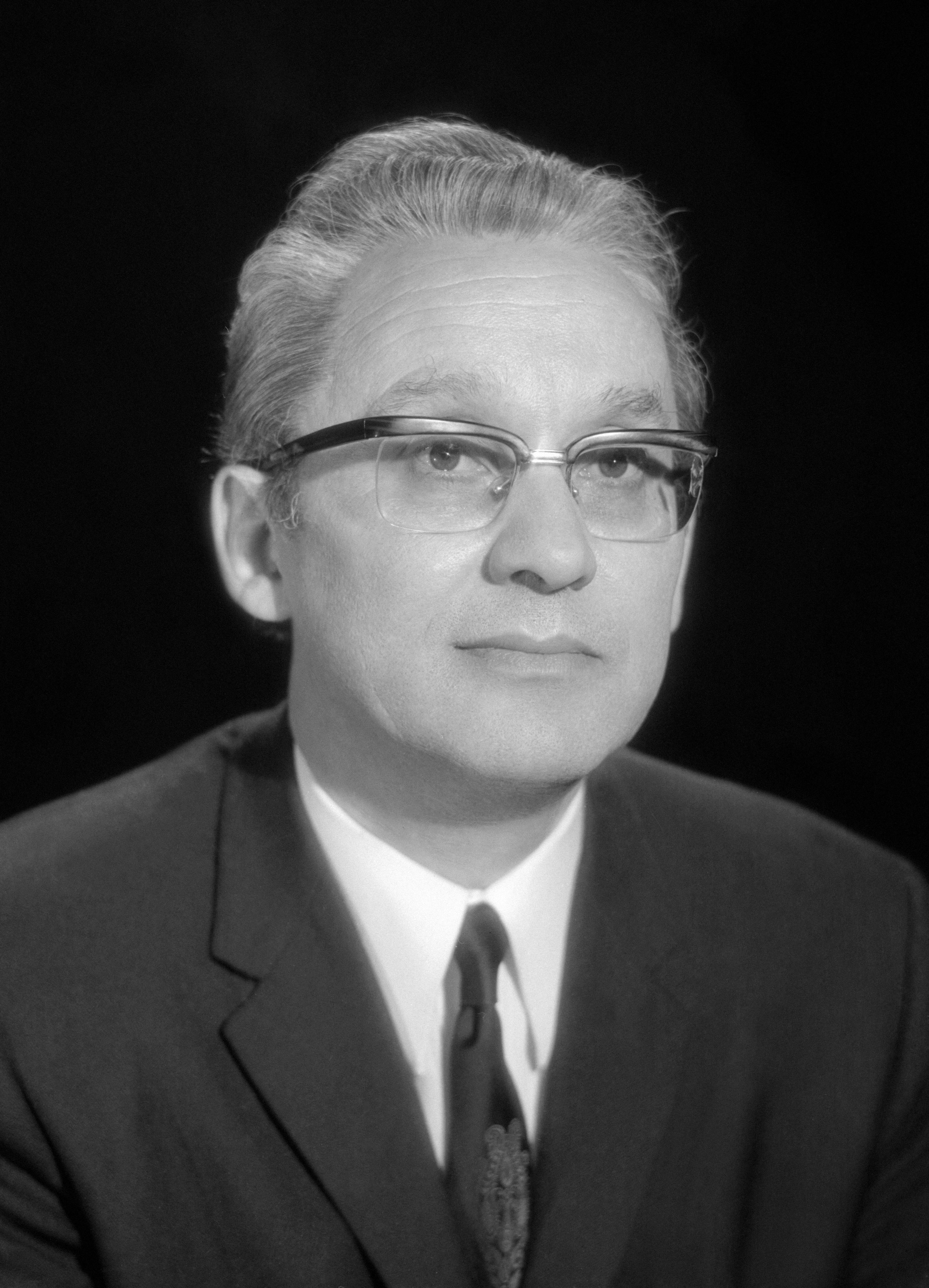 Le philosophe français Paul Ricœur (1913-2005), en juin 1969.