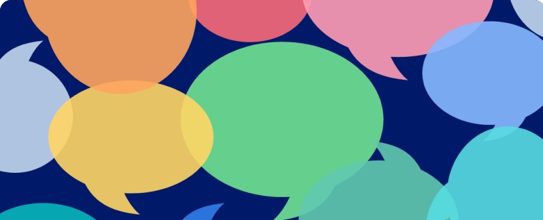 Speech bubble icons Speech bubble icons