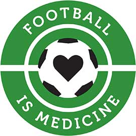 Football is medicine logo