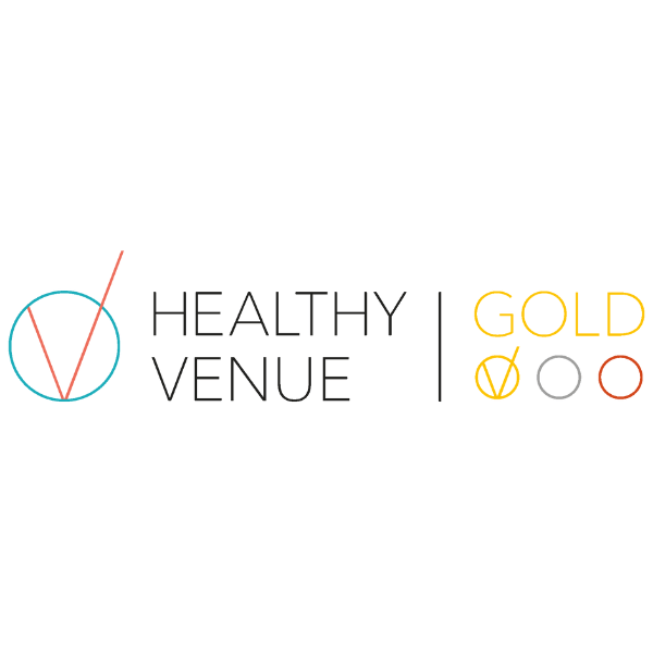 Healthy Venue Gold Logo.