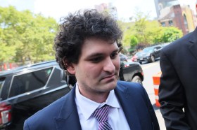 GettyImages-1607950830 Former FTX CEO Sam Bankman-Fried arrives for a bail hearing at Manhattan Federal Court on August 11, 2023 in New York City. Federal prosecutors are asking U.S. District Court Judge Lewis Kaplan to revoke Bankman-Fried’s bail and to be jailed until his October criminal trial. Bankman-Fried who has pleaded not guilty to multiple conspiracy and fraud charges was accused of witness tampering after the New York Times published a story featuring personal documents of Caroline Ellison, former Alameda Research CEO. Judge Kaplan will also hear arguments on the gag order placed on Bankman-Fried that was placed as part of his bail agreement for the alleged witness tampering. (Photo by Michael M. Santiago/Getty Images)