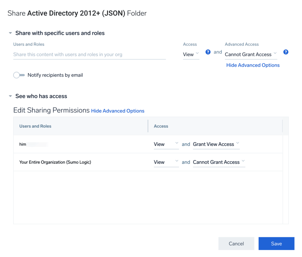 New Features 52 Content sharing for applications