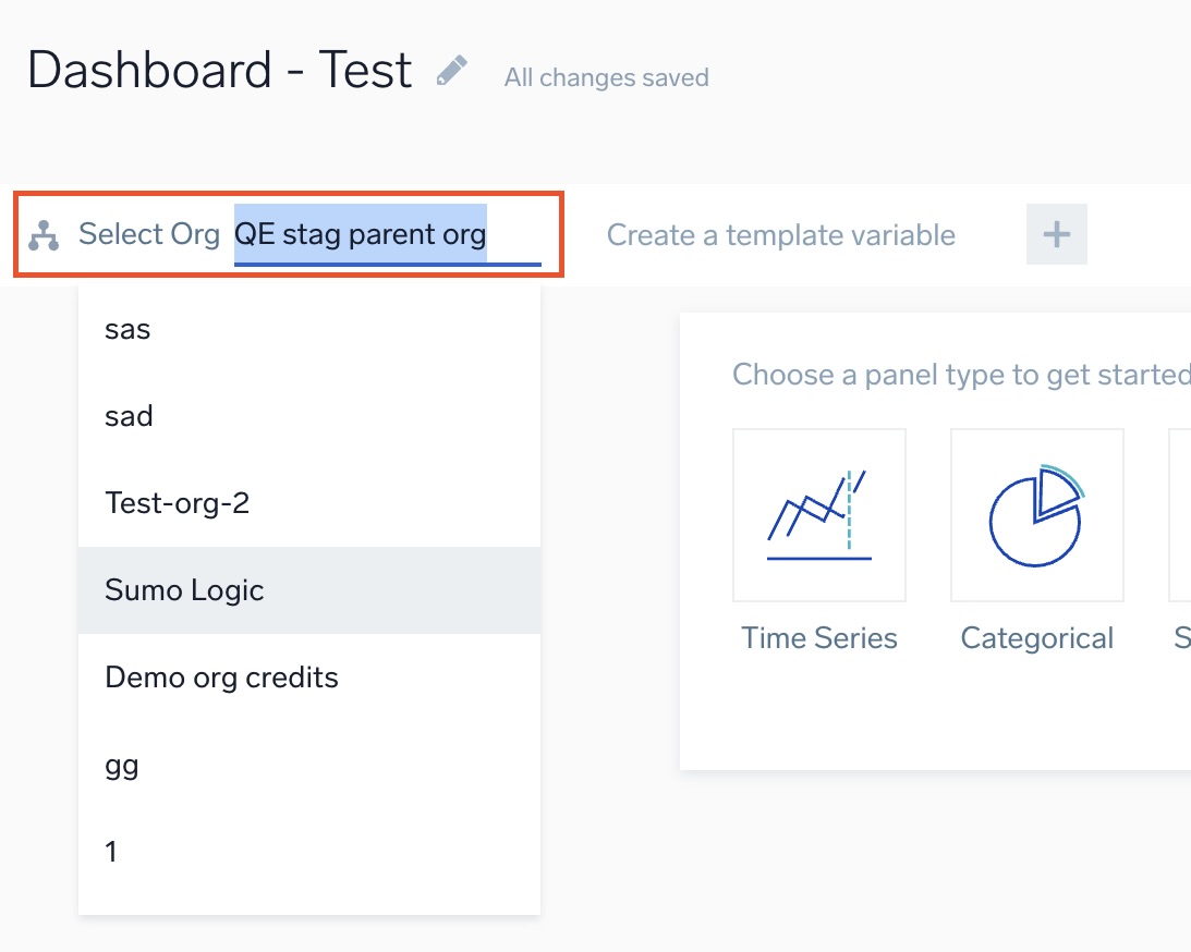 New Features 34 dashboard Child Org Search and Dashboard Platform